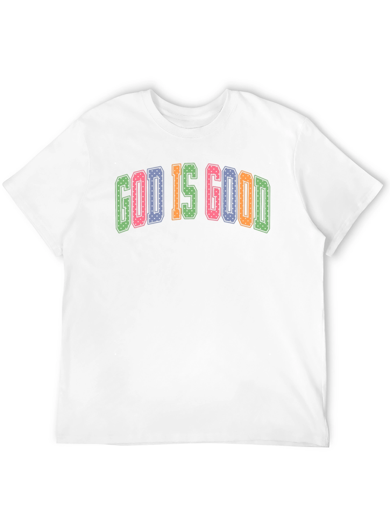 God is Good Graphic Tee - Black Cotton Blend