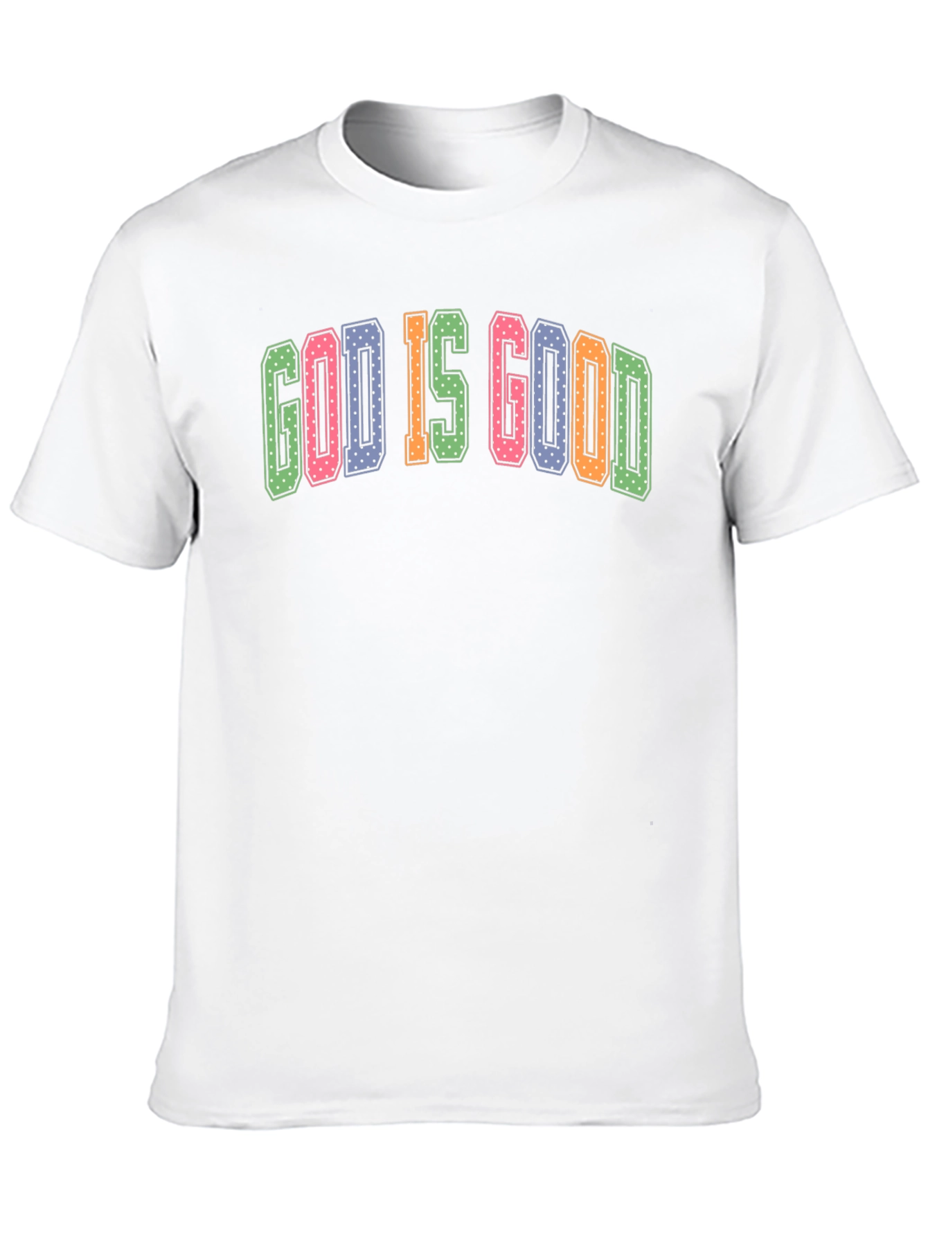 God is Good Graphic Tee - Black Cotton Blend