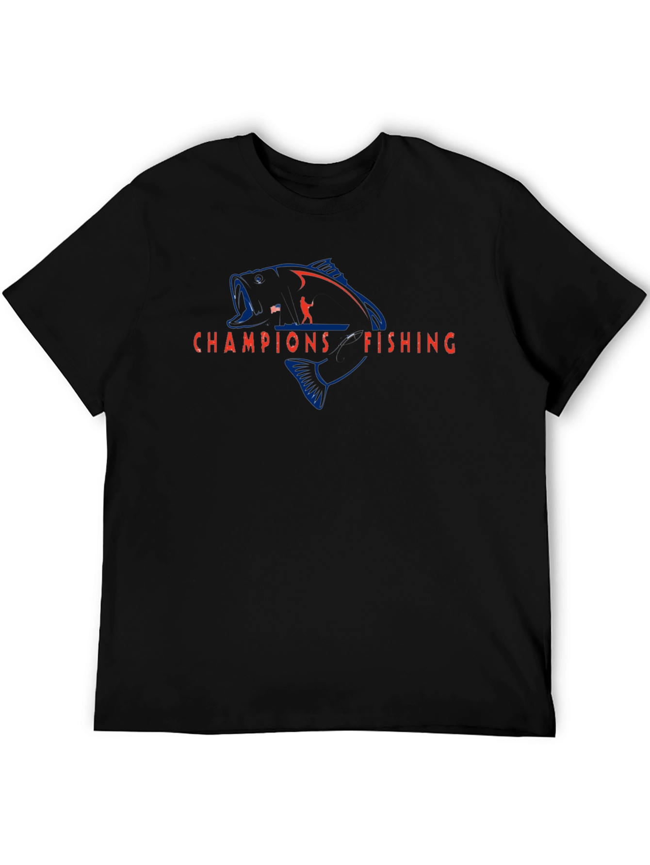 Champions Fishing Graphic T-Shirt