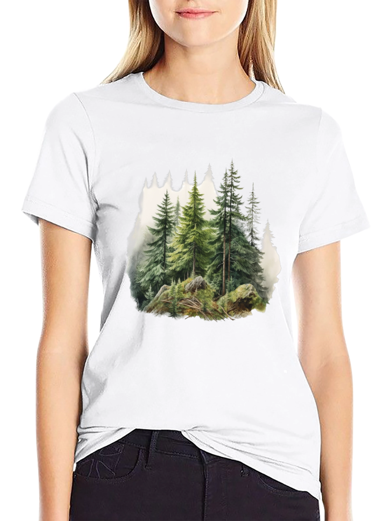 Evergreen Forest Graphic Tee