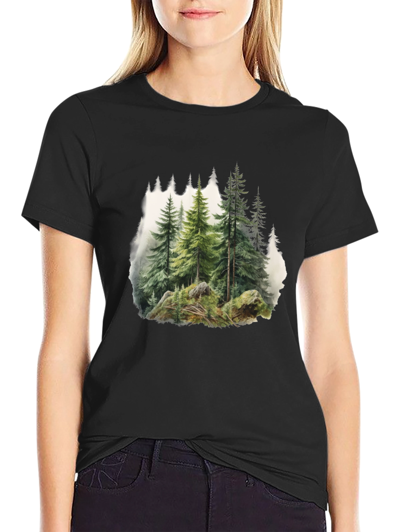 Evergreen Forest Graphic Tee