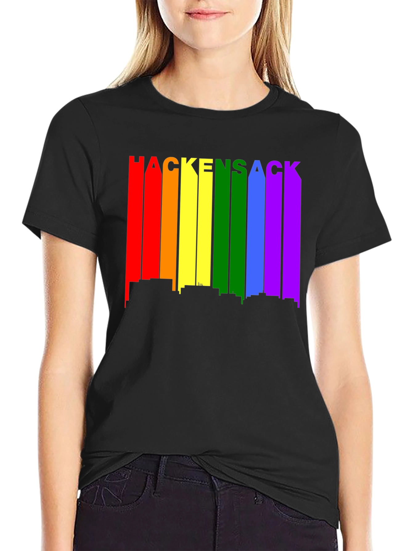 Hackensack Pride Skyline T-Shirt