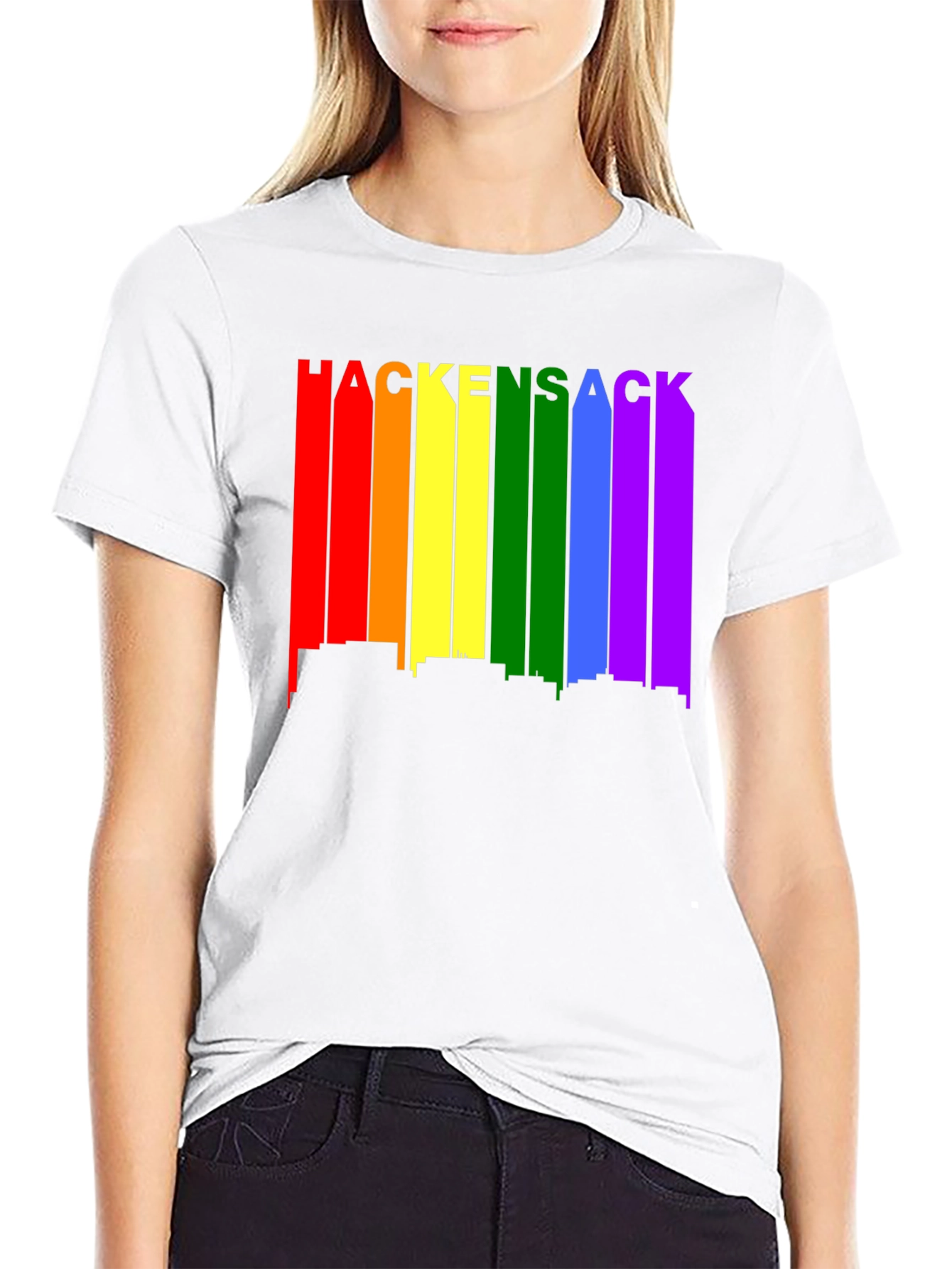Hackensack Pride Skyline T-Shirt