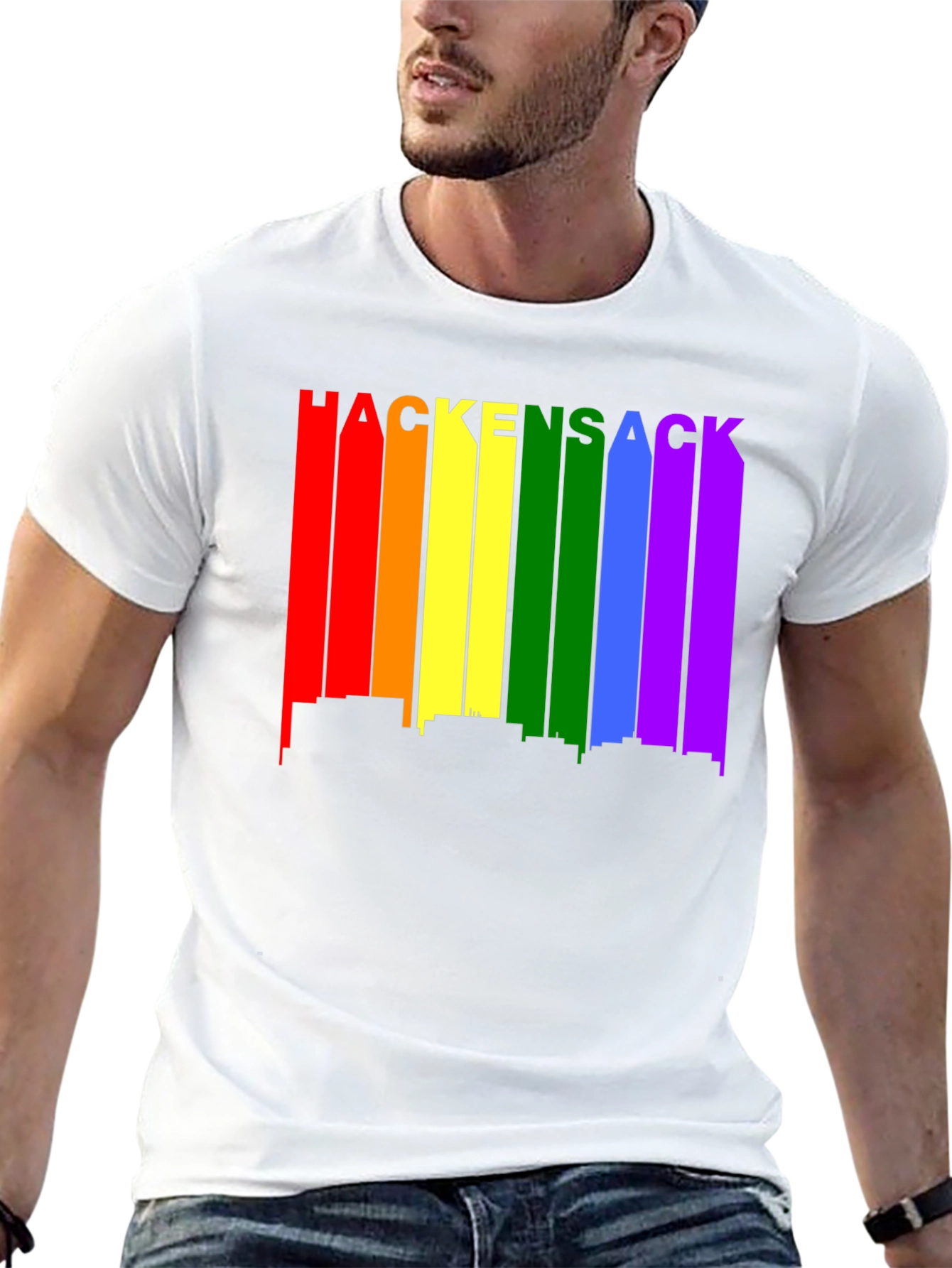 Hackensack Pride Skyline T-Shirt