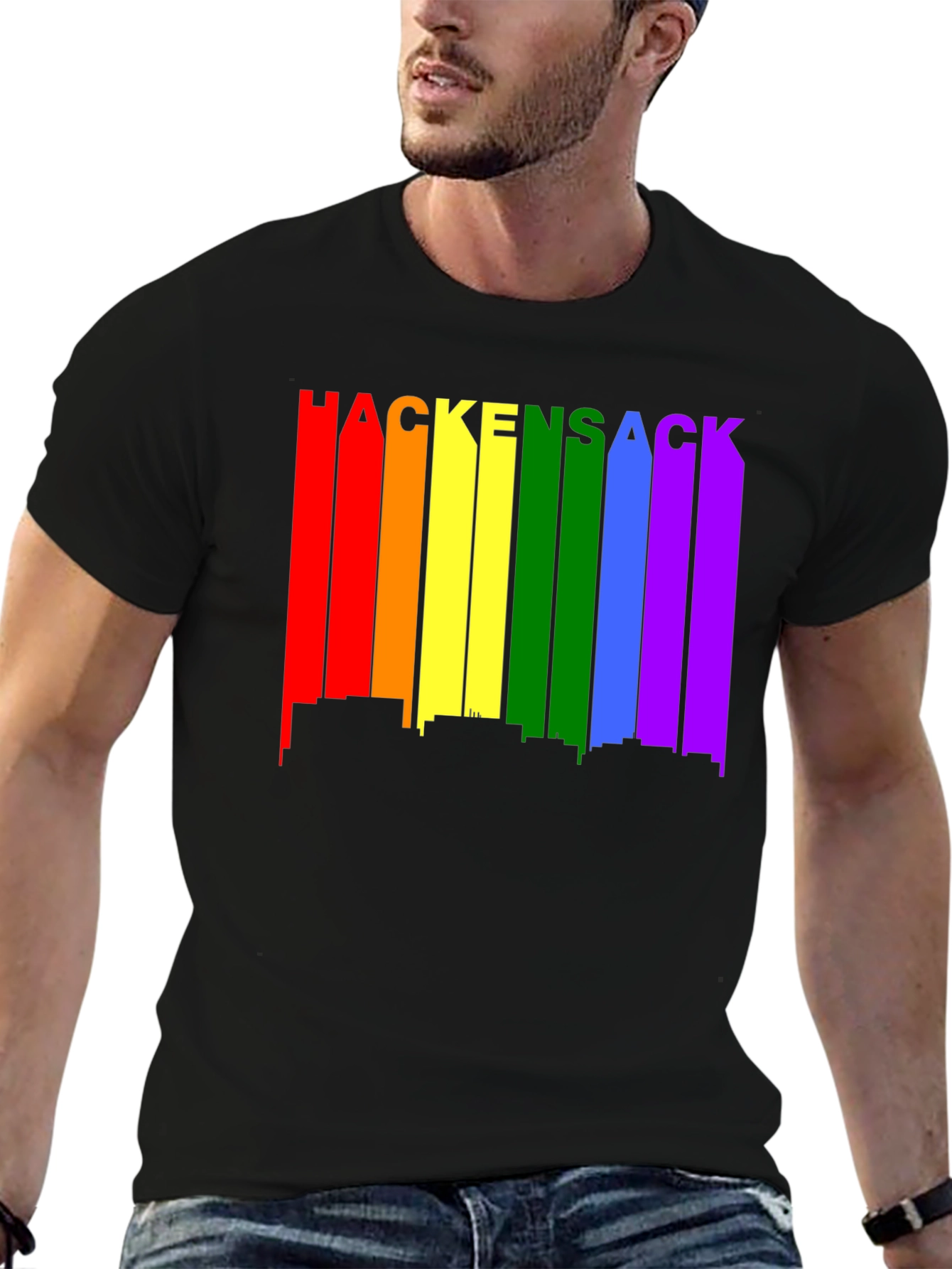 Hackensack Pride Skyline T-Shirt