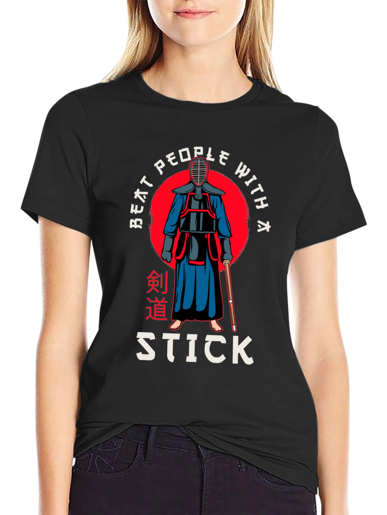 Beat People With a Stick T-Shirt