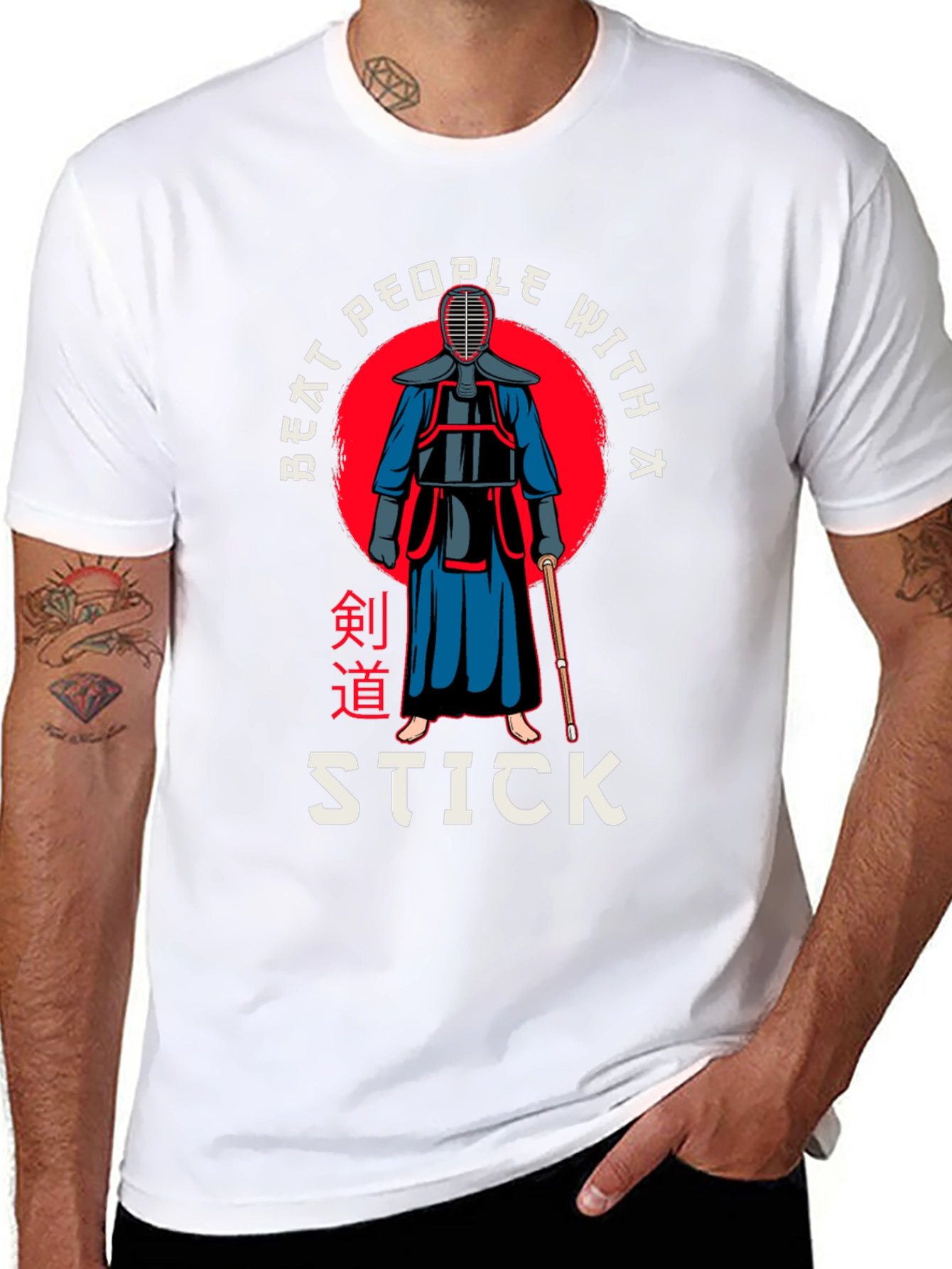 Beat People With a Stick T-Shirt