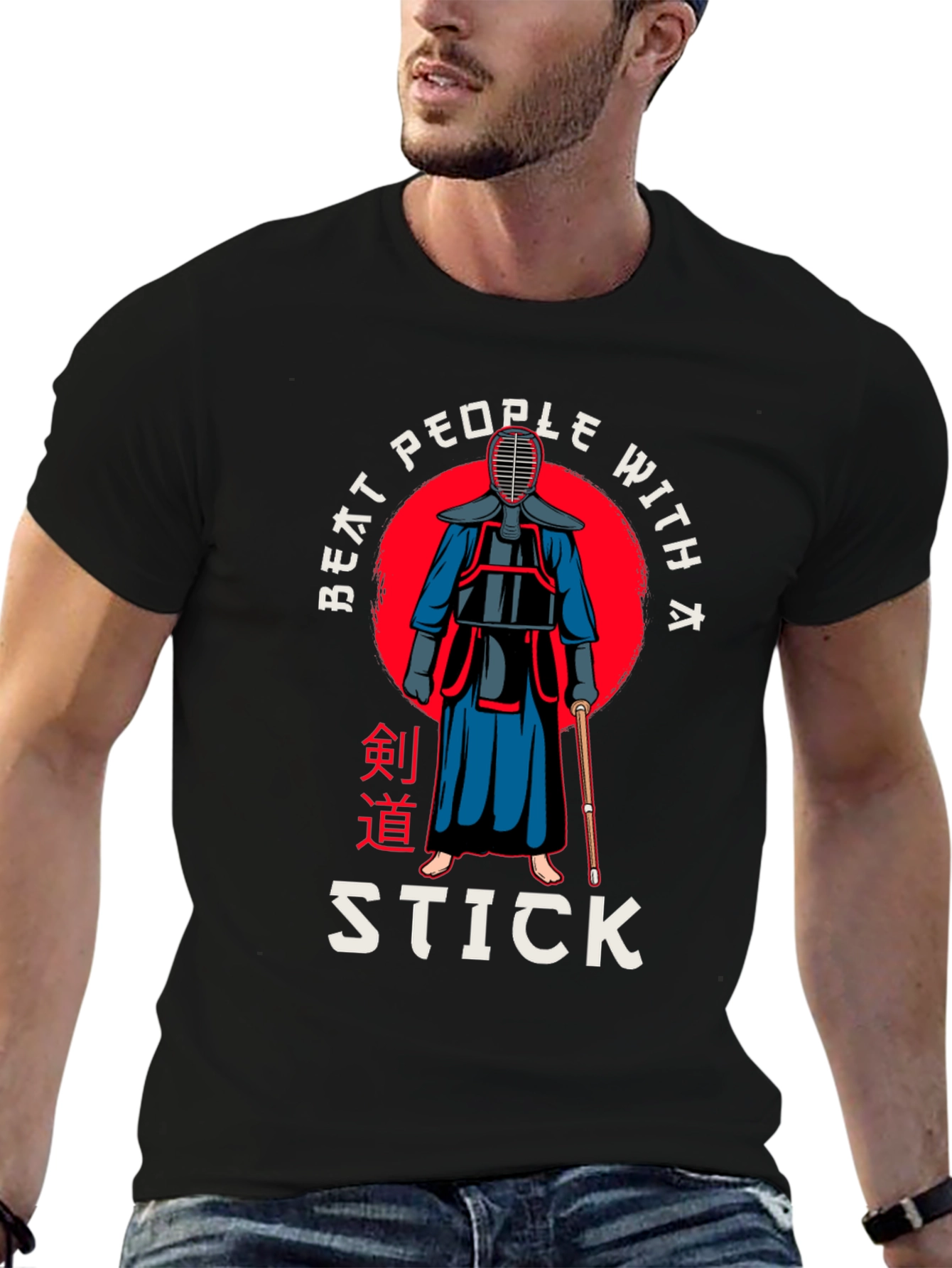 Beat People With a Stick T-Shirt