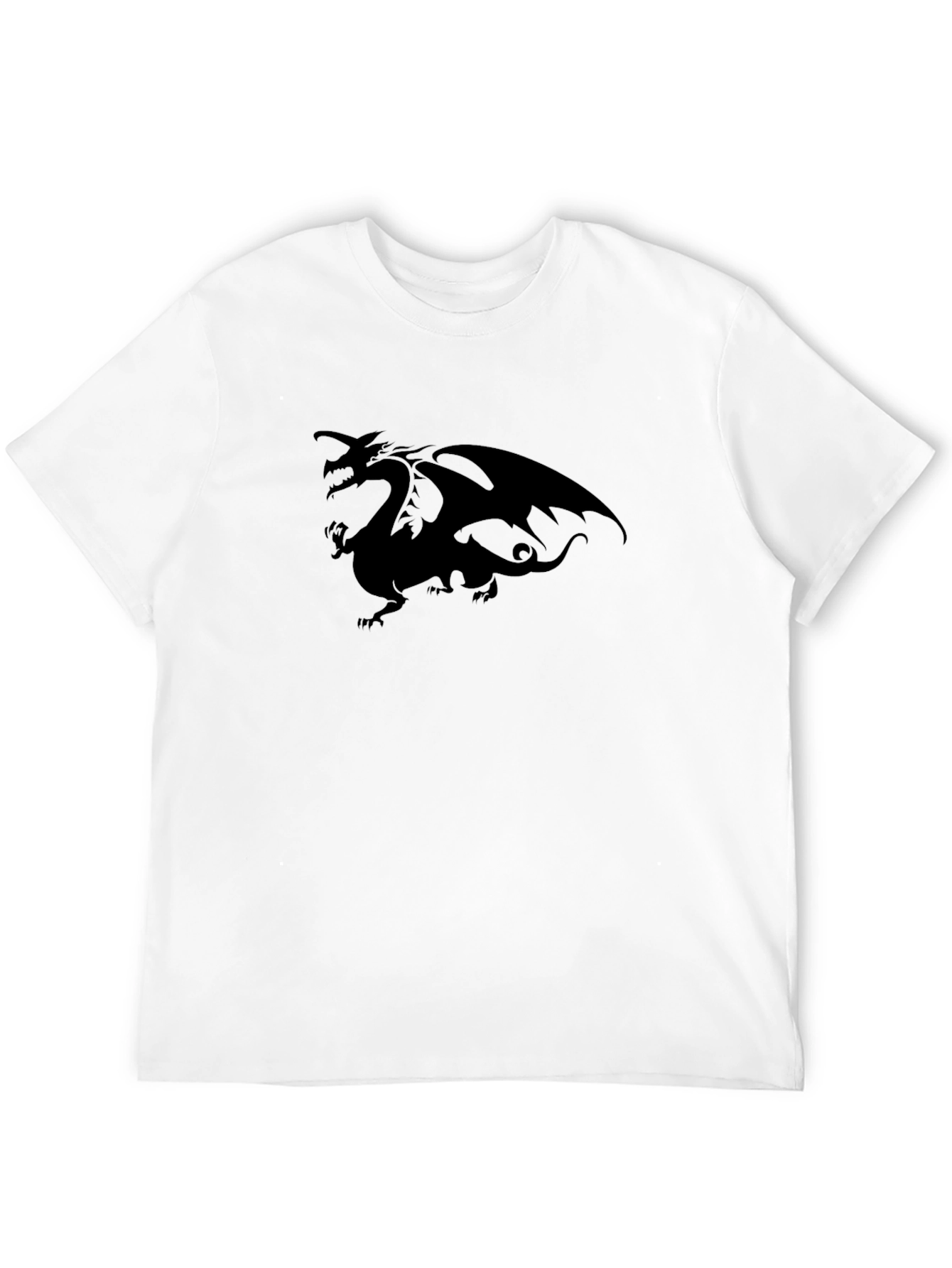 Dragon Silhouette Black T-Shirt