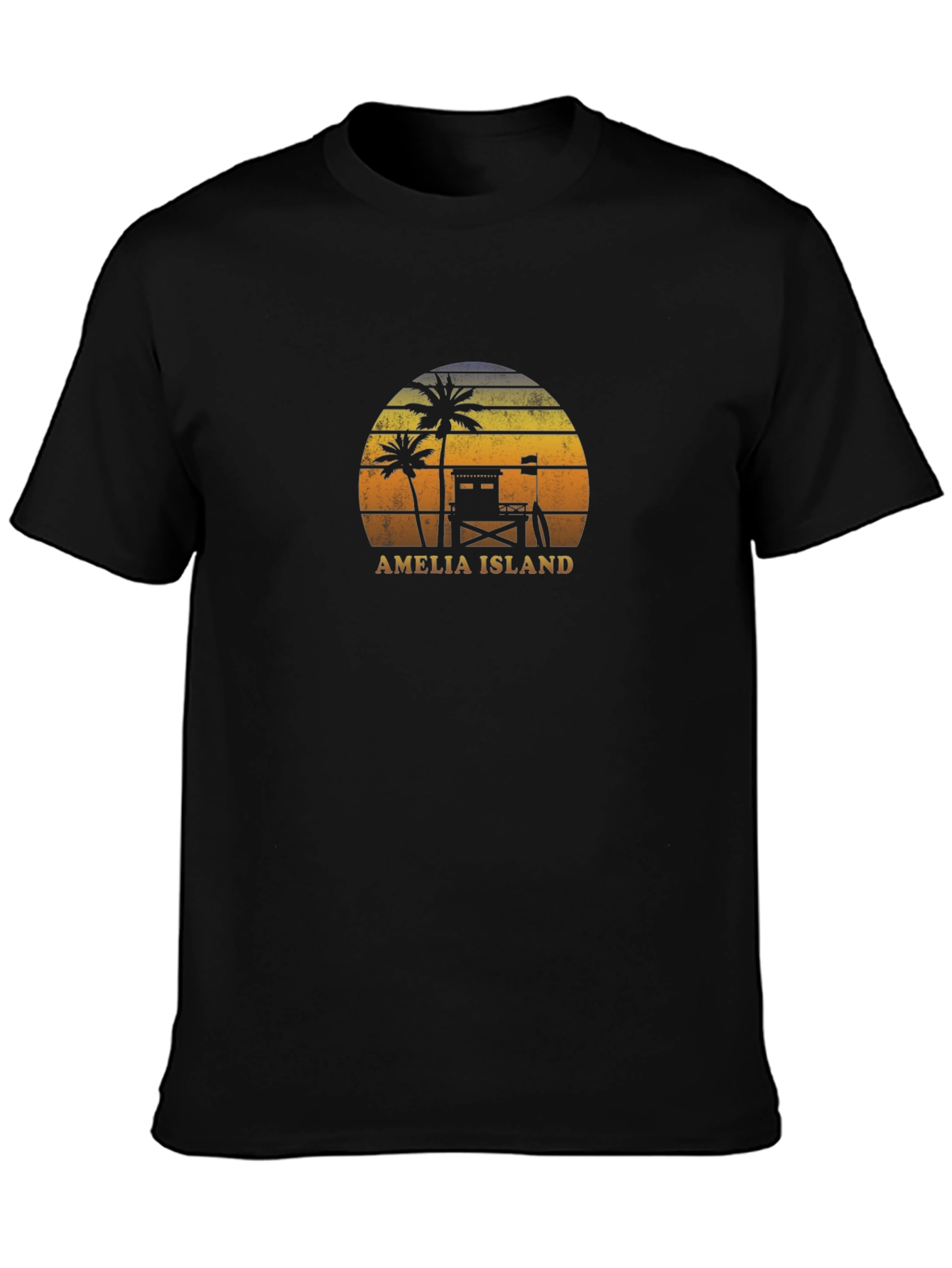 Amelia Island Sunset Graphic T-Shirt