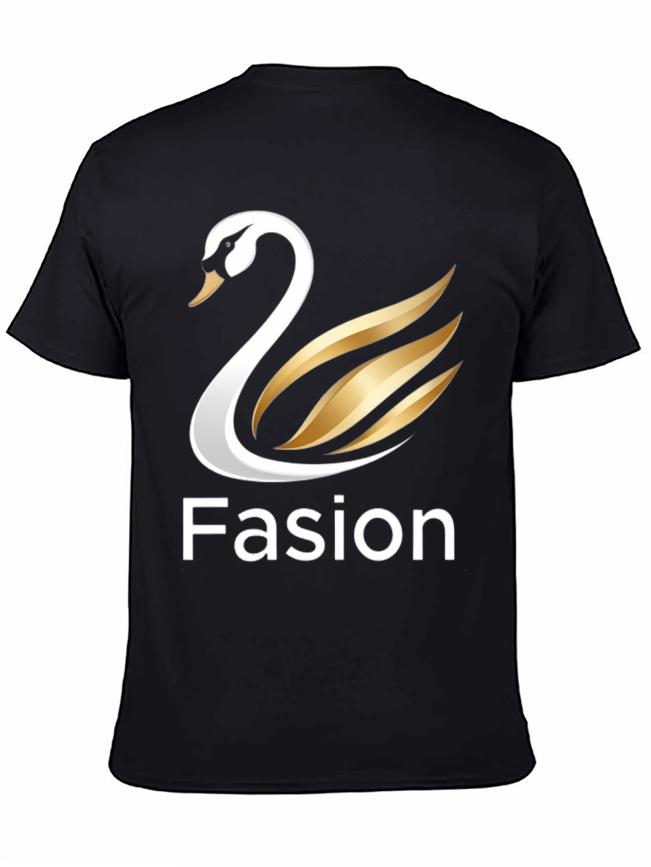 Swan Fasion Graphic Tee - Bold Style