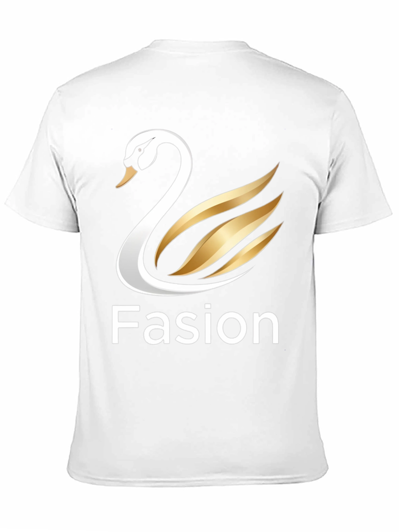 Swan Fasion Graphic Tee - Bold Style
