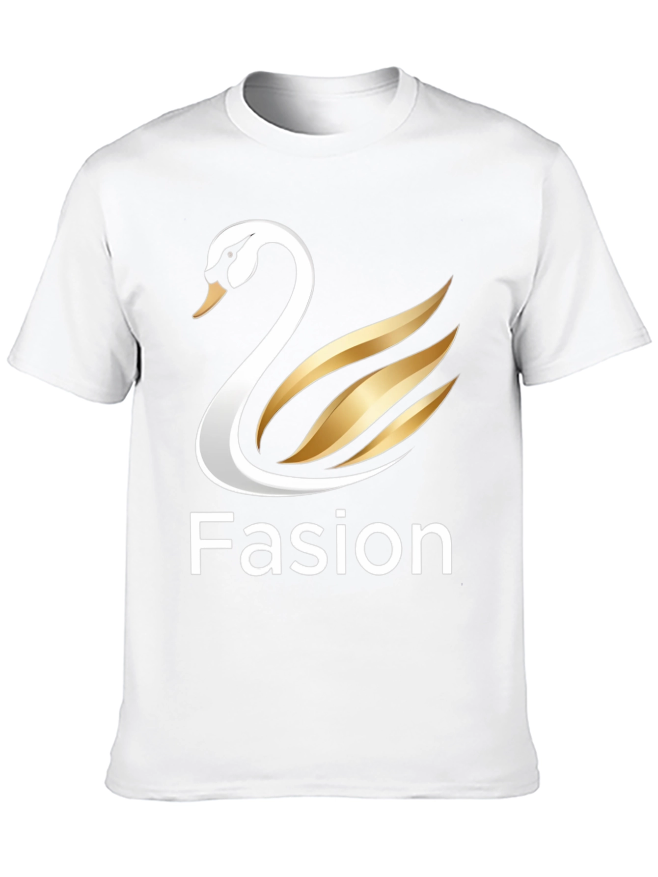 Swan Fasion Graphic Tee - Bold Style