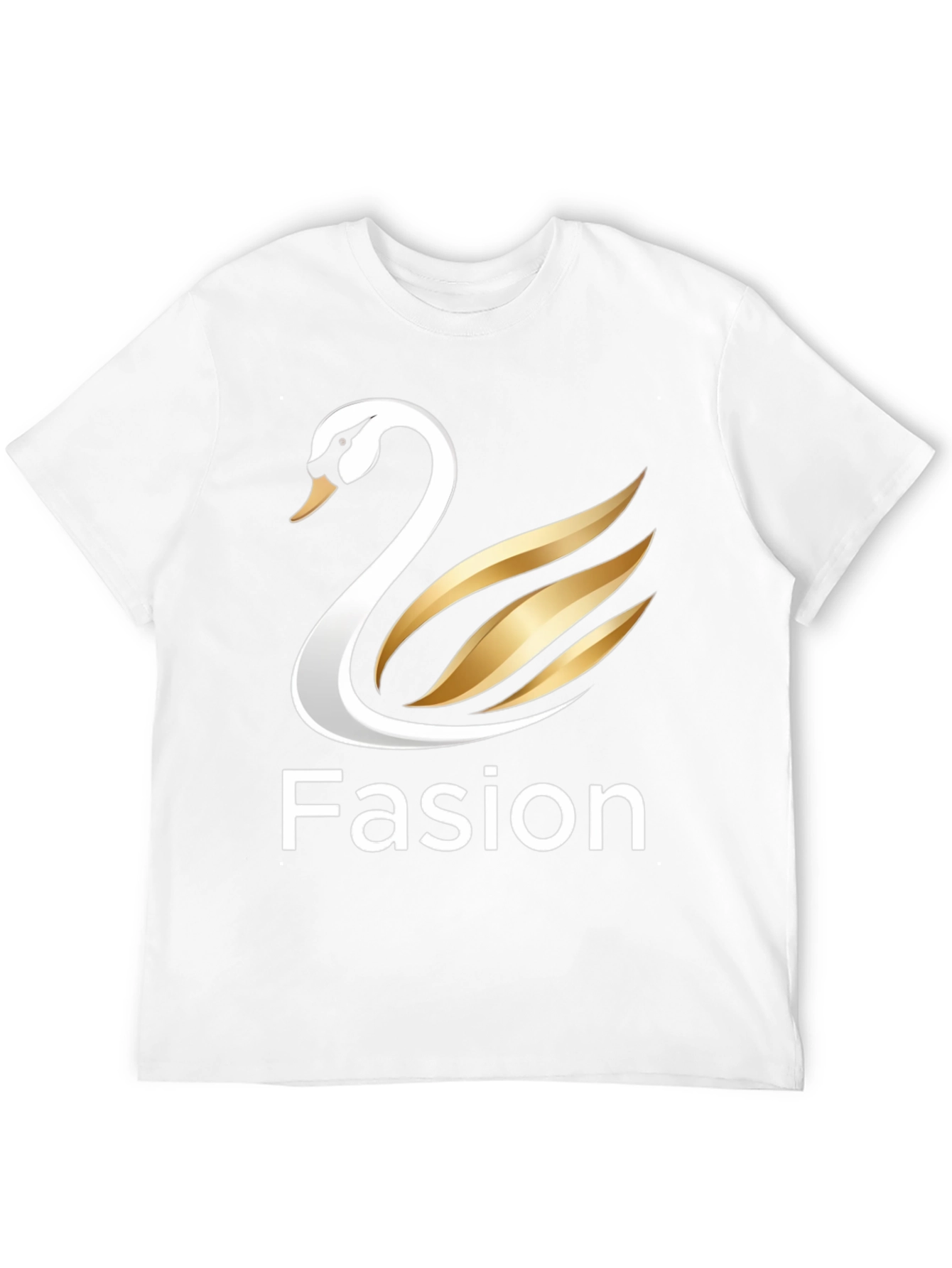 Swan Fasion Graphic Tee - Bold Style