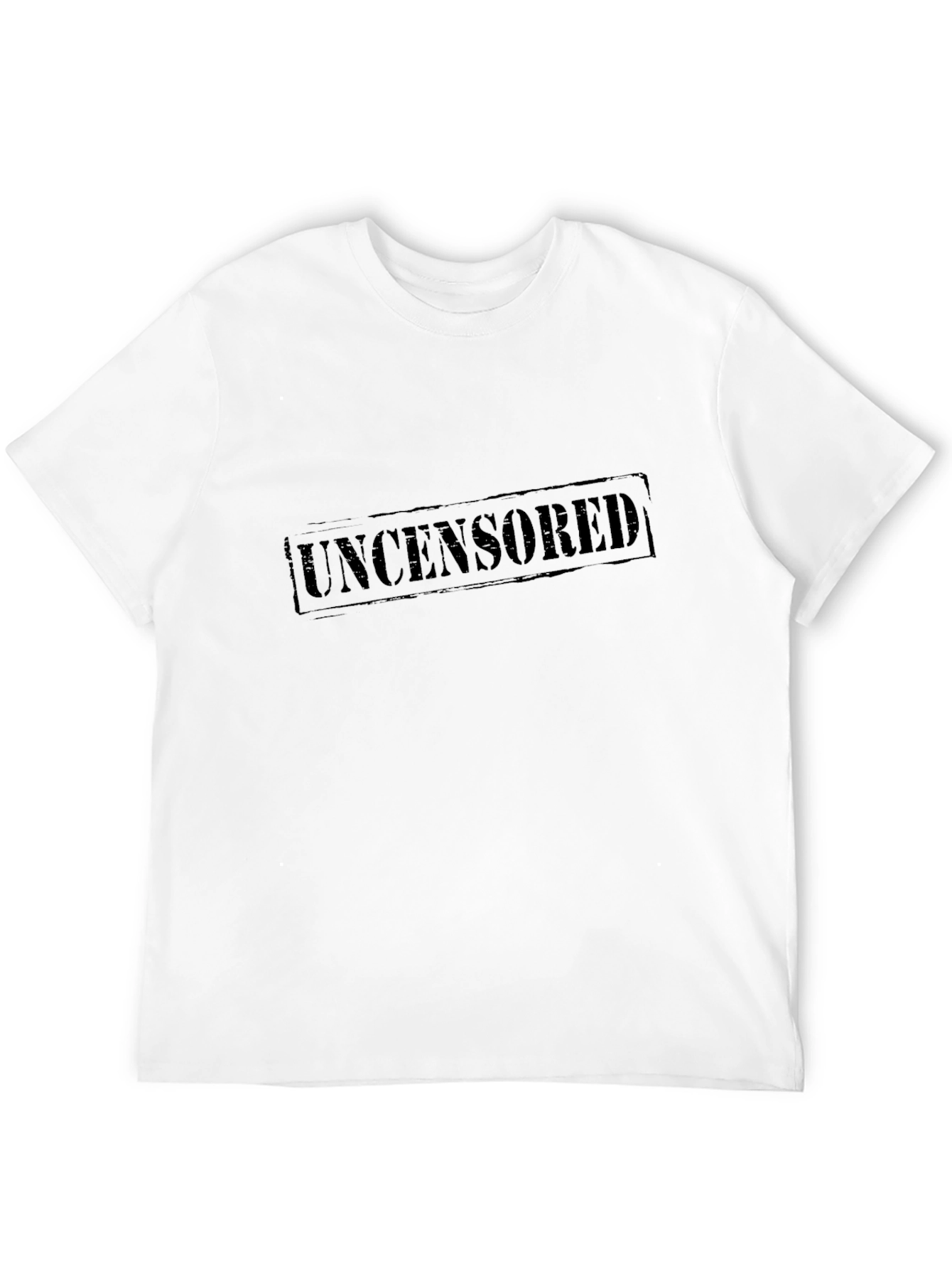 Uncensored Graphic Tee - Bold Statement T-Shirt