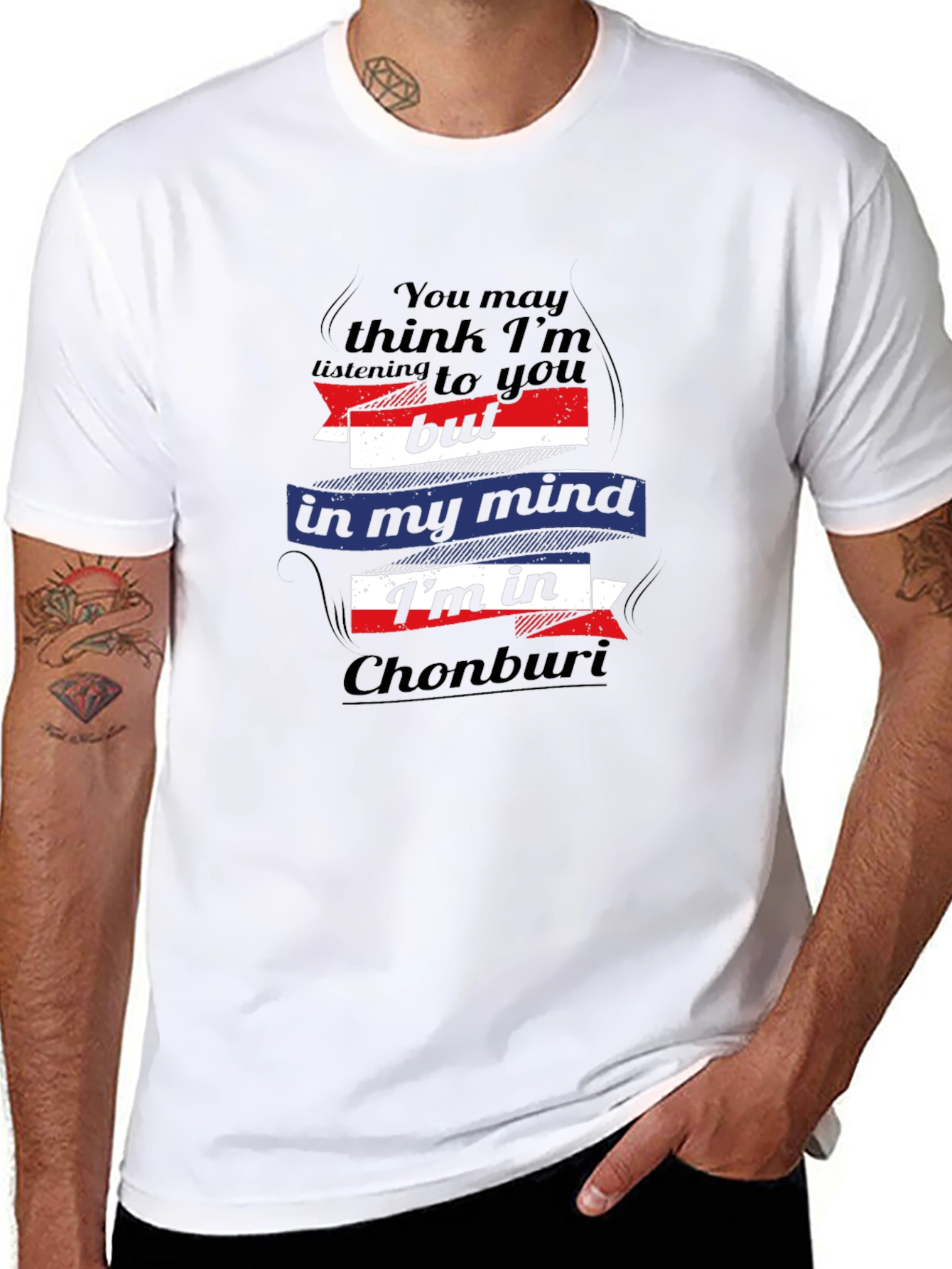 Chonburi Mind T-Shirt - Novelty Travel Tee