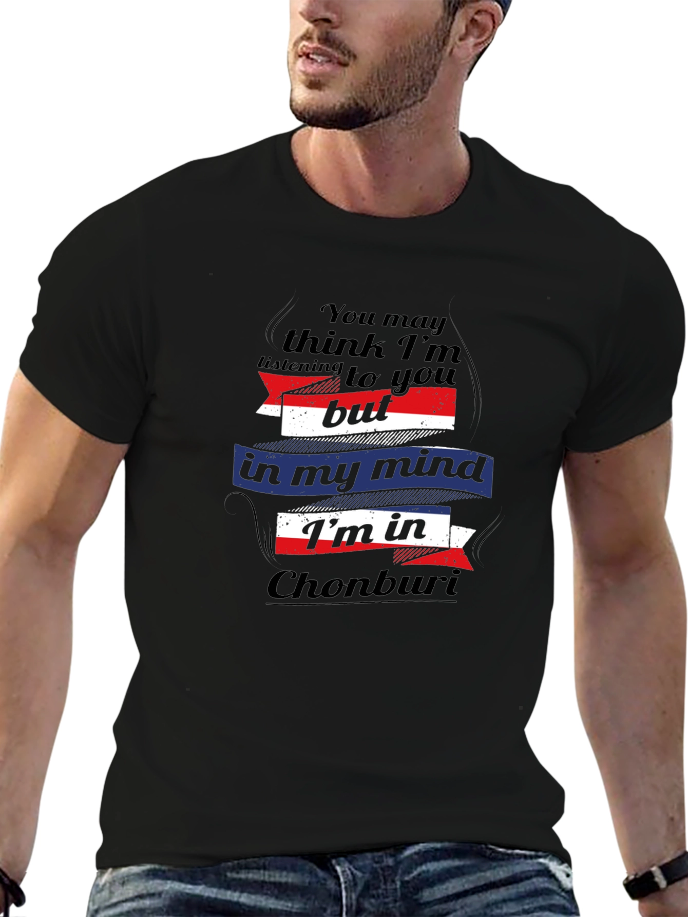 Chonburi Mind T-Shirt - Novelty Travel Tee