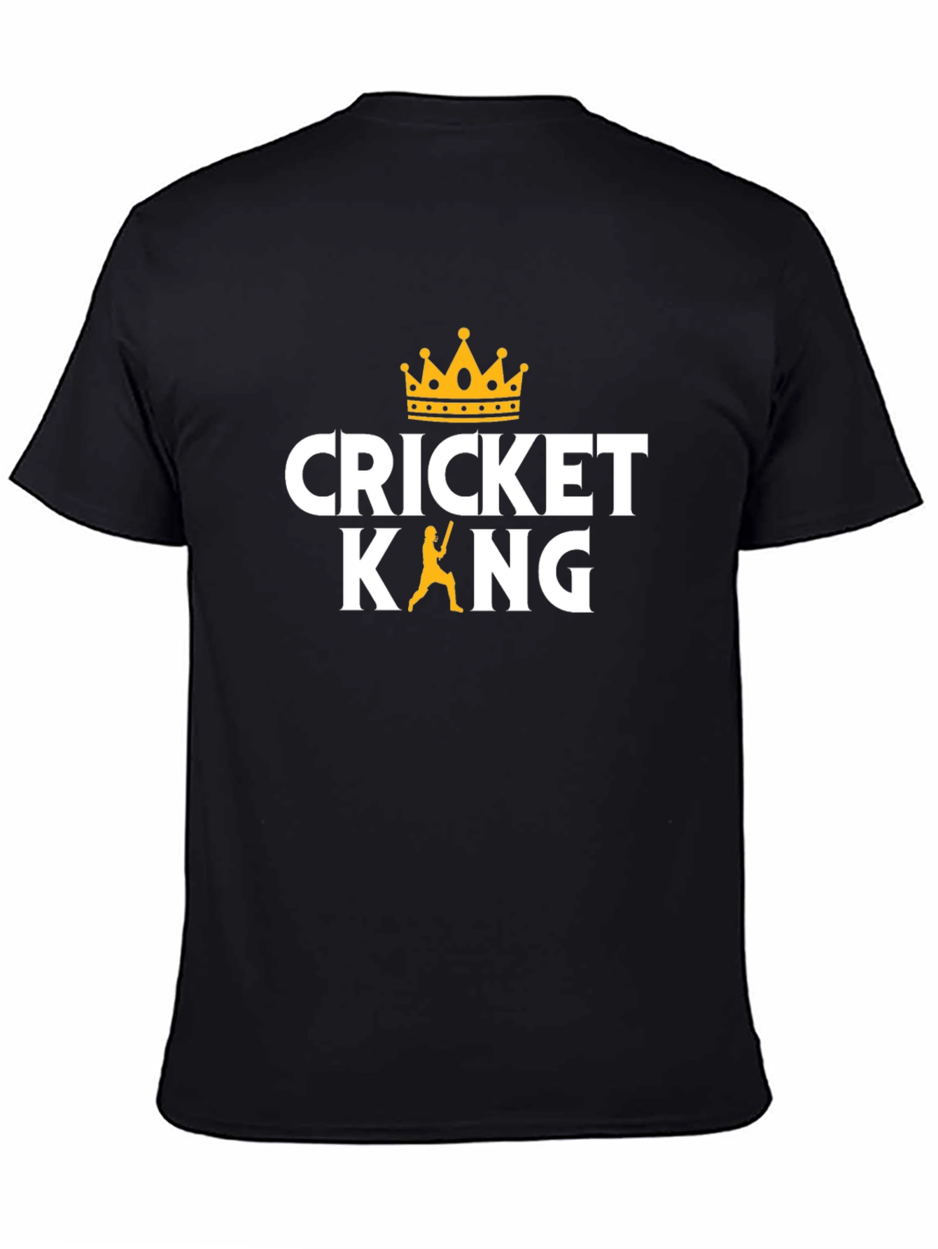Cricket King T-Shirt - Premium Cotton Tee