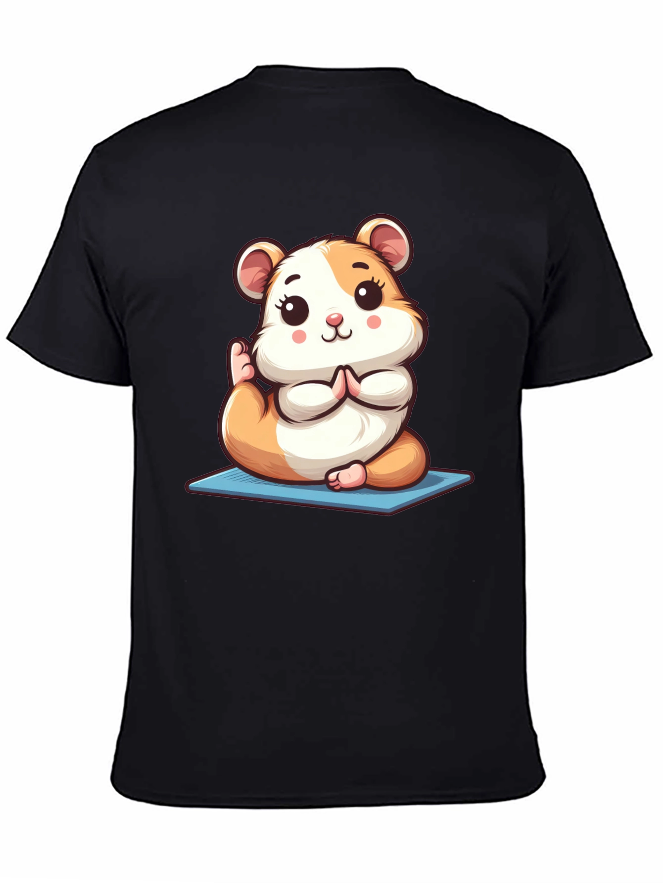 Yoga Hamster Tee - Meditating Rodent T-Shirt