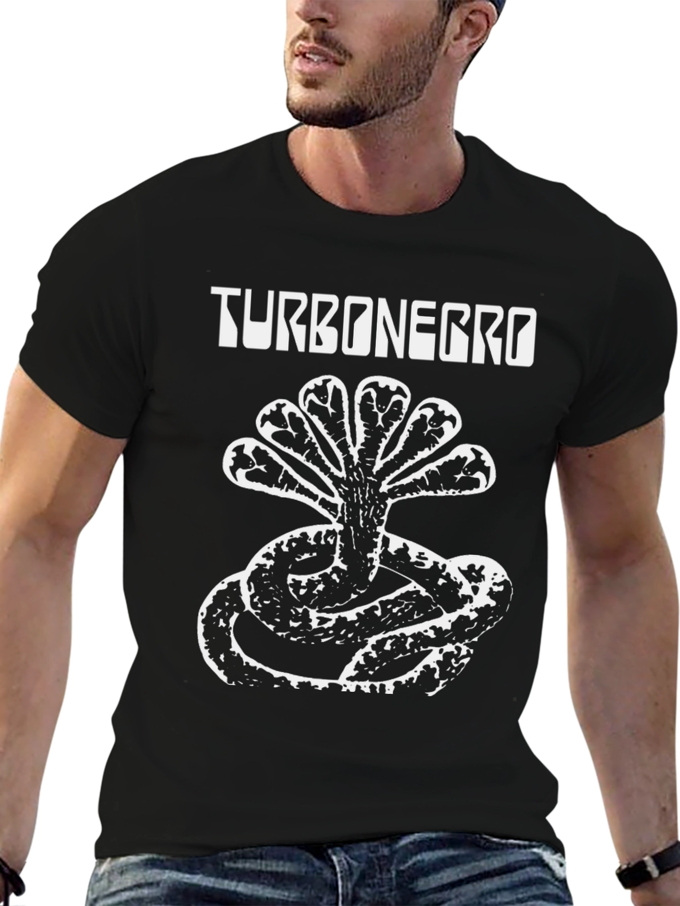 Turbonegro Snake T-Shirt - Black Rock Band Tee