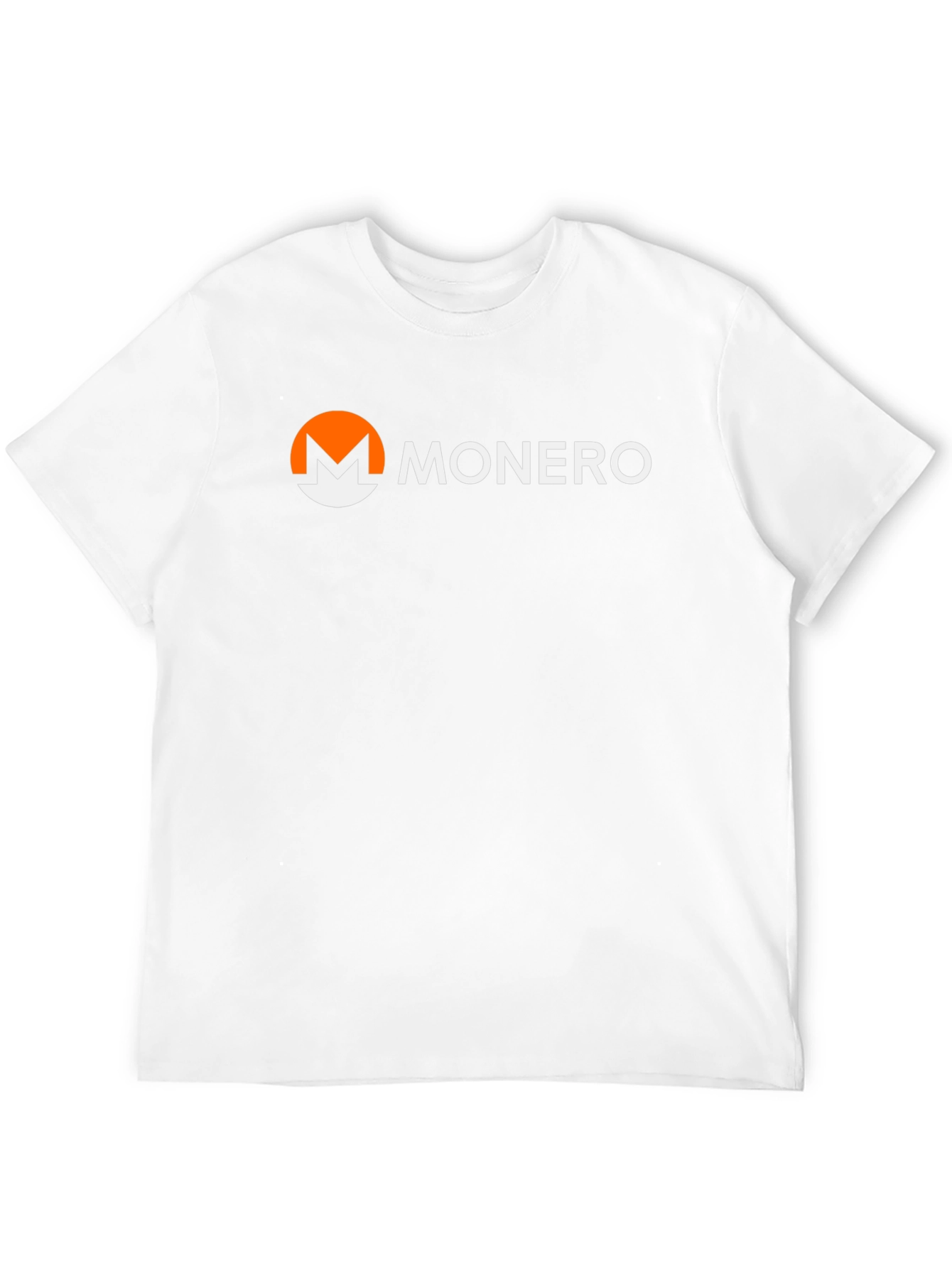 Monero Crypto T-Shirt - Black Short Sleeve Casual