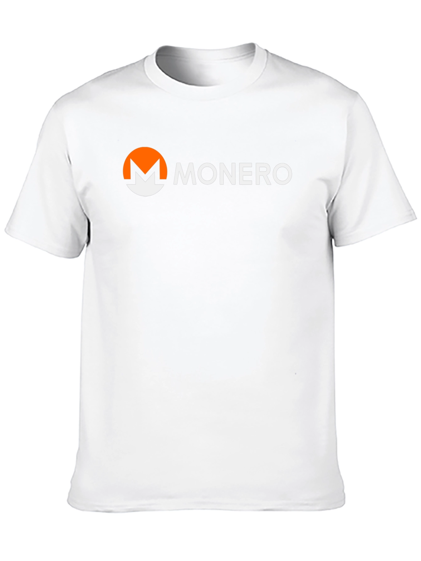 Monero Crypto T-Shirt - Black Short Sleeve Casual
