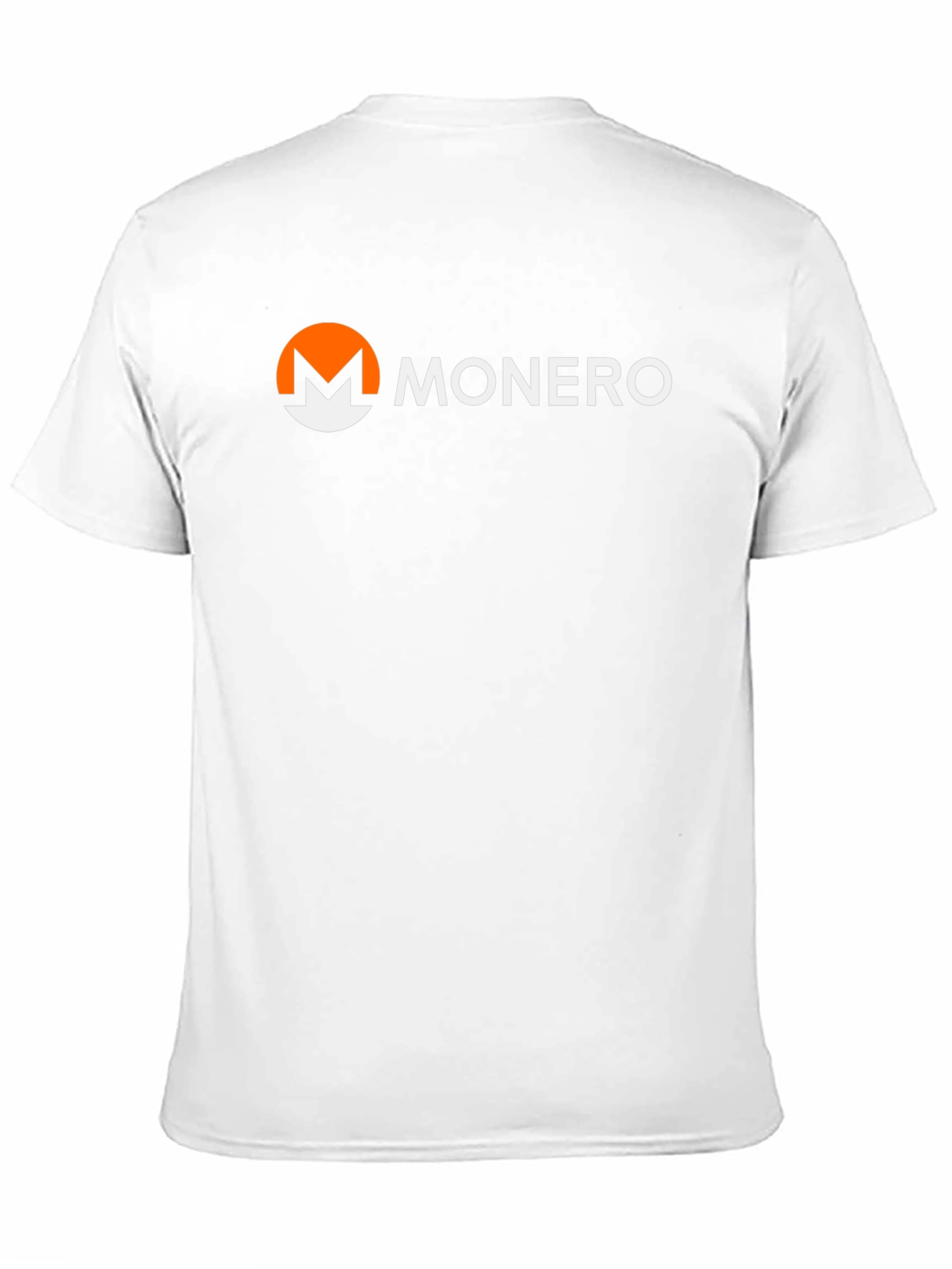 Monero Crypto T-Shirt - Black Short Sleeve Casual