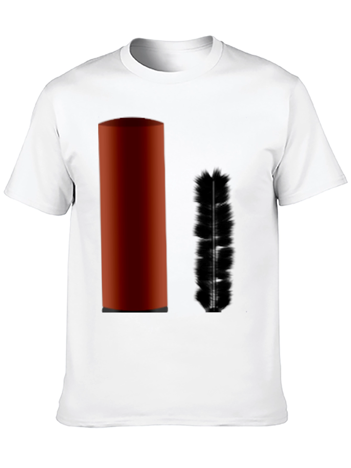 Plunger & Brush Graphic Black T-Shirt
