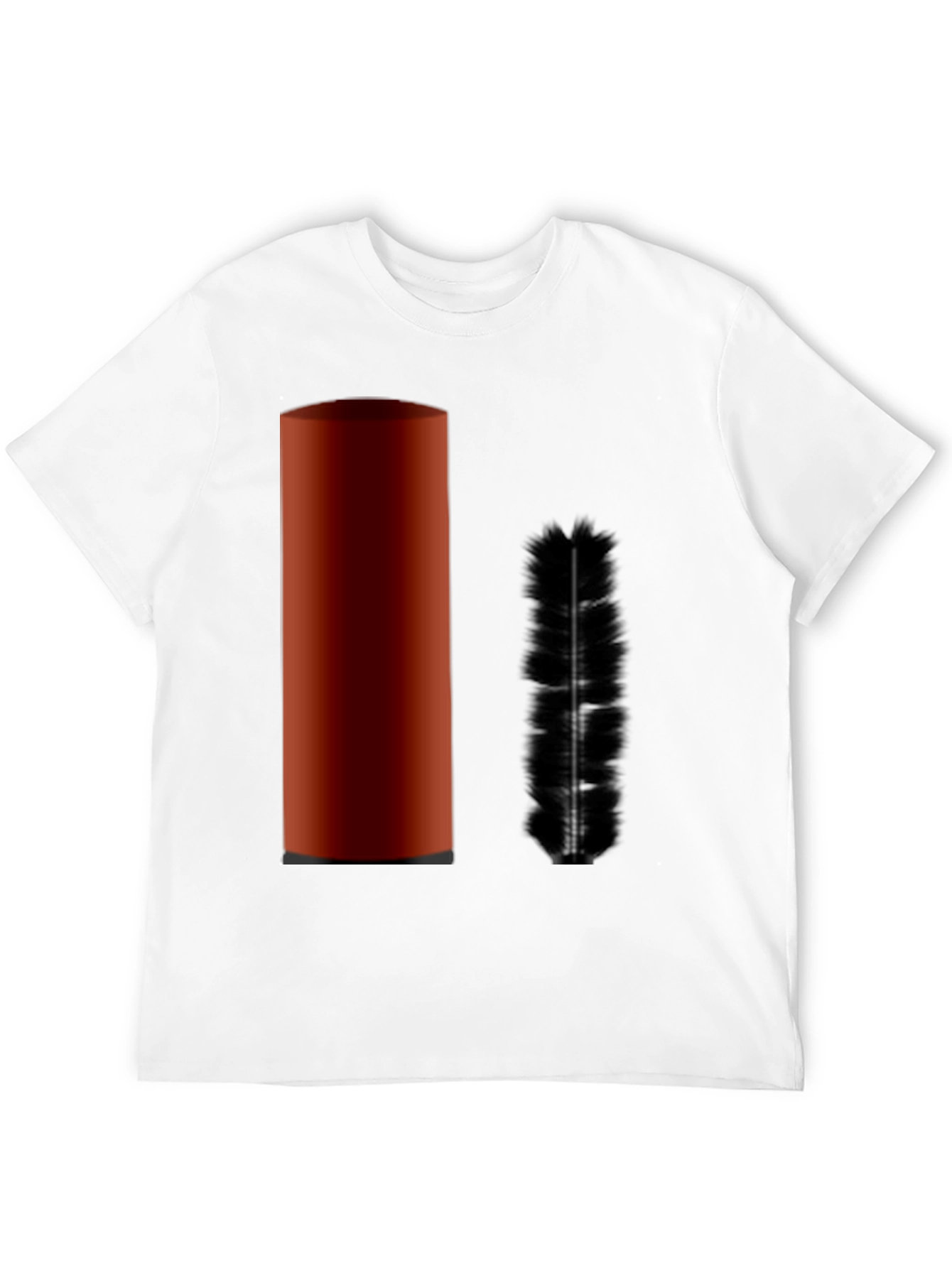 Plunger & Brush Graphic Black T-Shirt