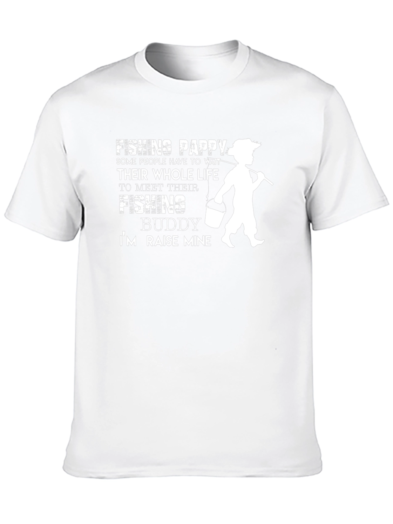 Fishing Pappy Buddy T-Shirt - Raise Mine