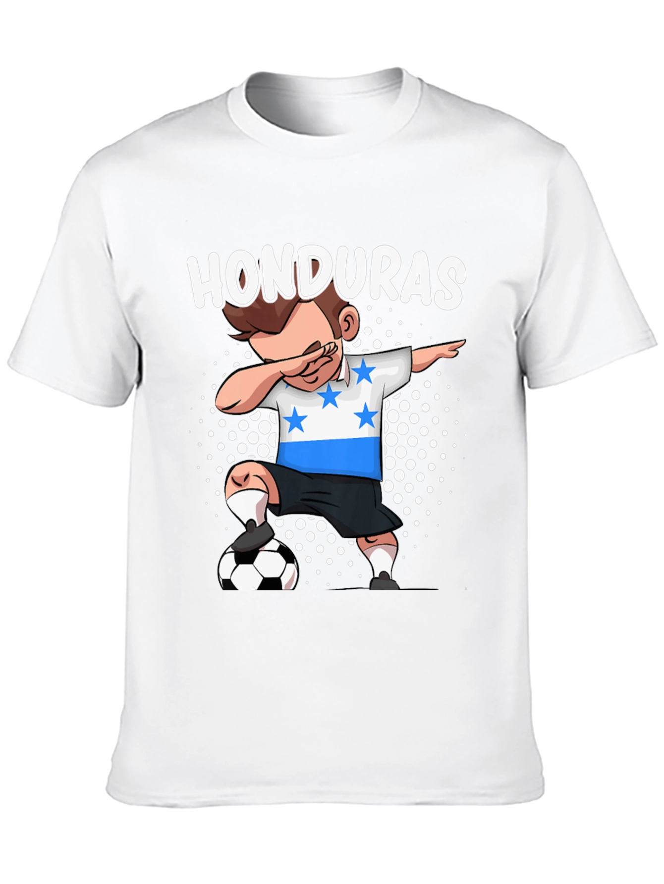 Honduras Soccer Dab T-Shirt - Kids Fan Apparel