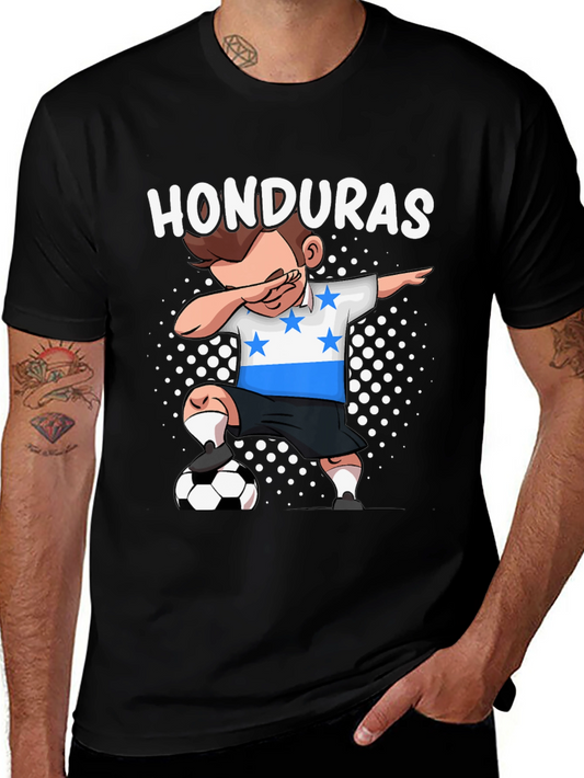 Honduras Soccer Dab T-Shirt - Kids Fan Apparel