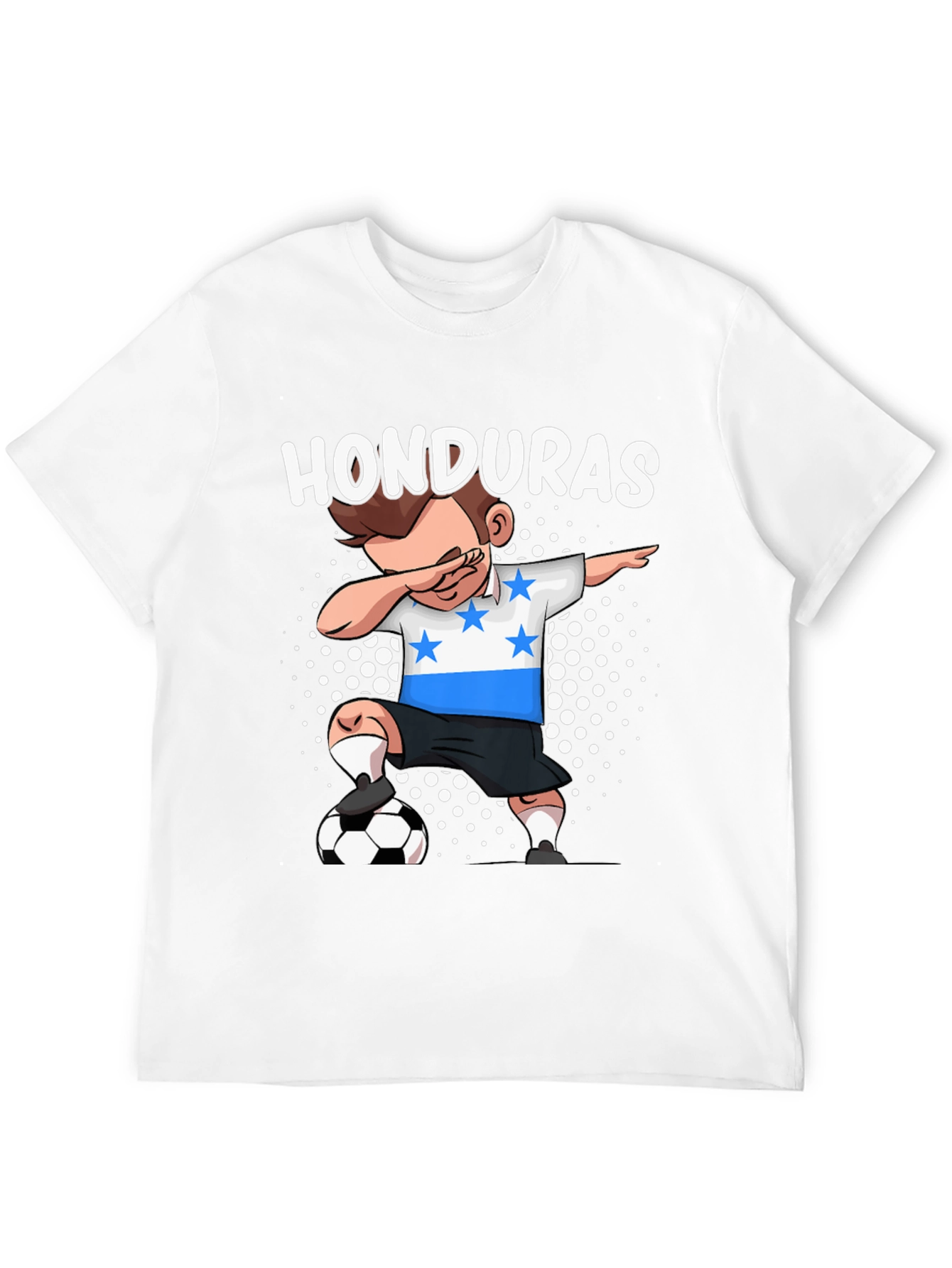 Honduras Soccer Dab T-Shirt - Kids Fan Apparel