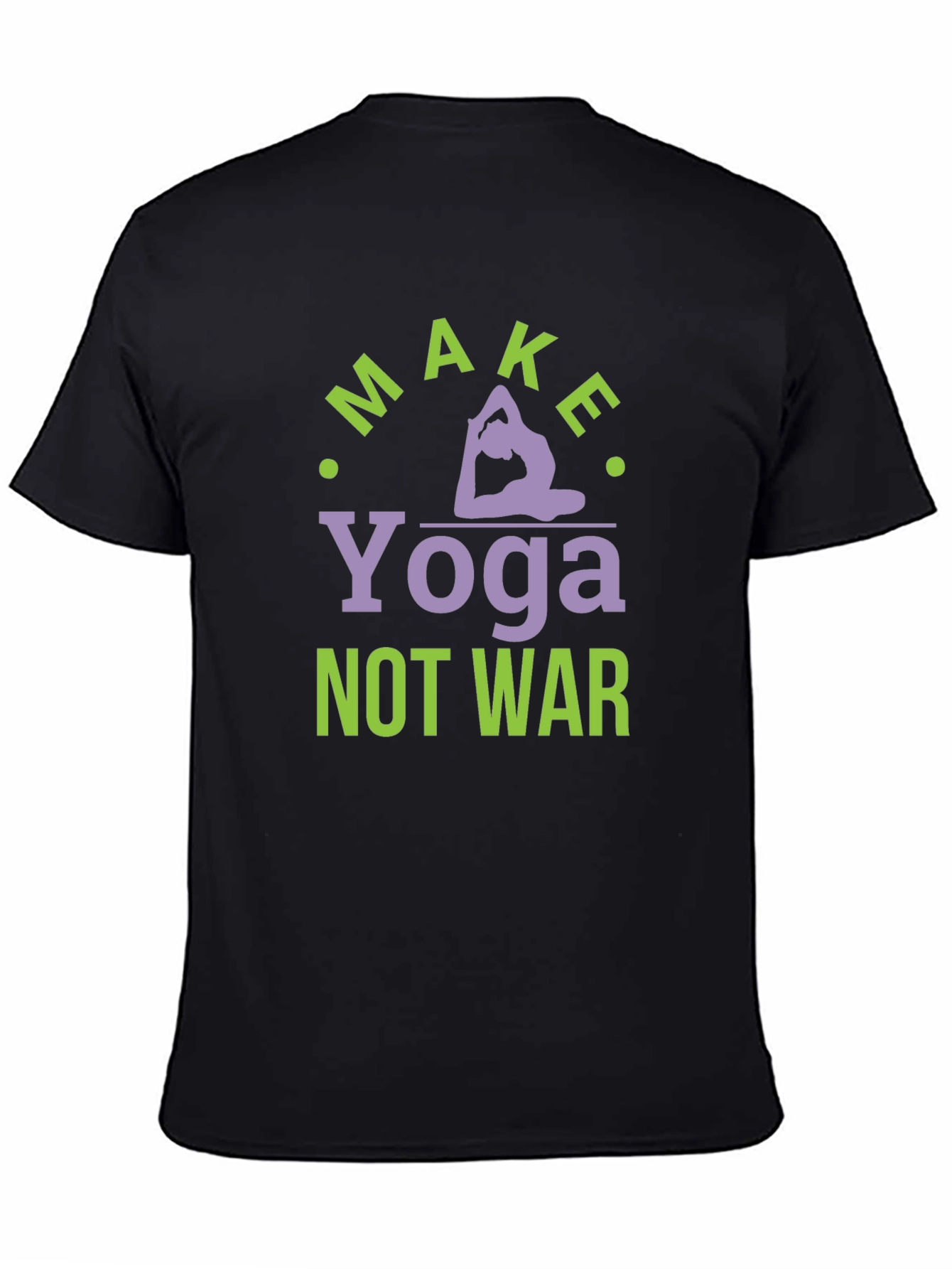 Make Yoga Not War Graphic T-Shirt
