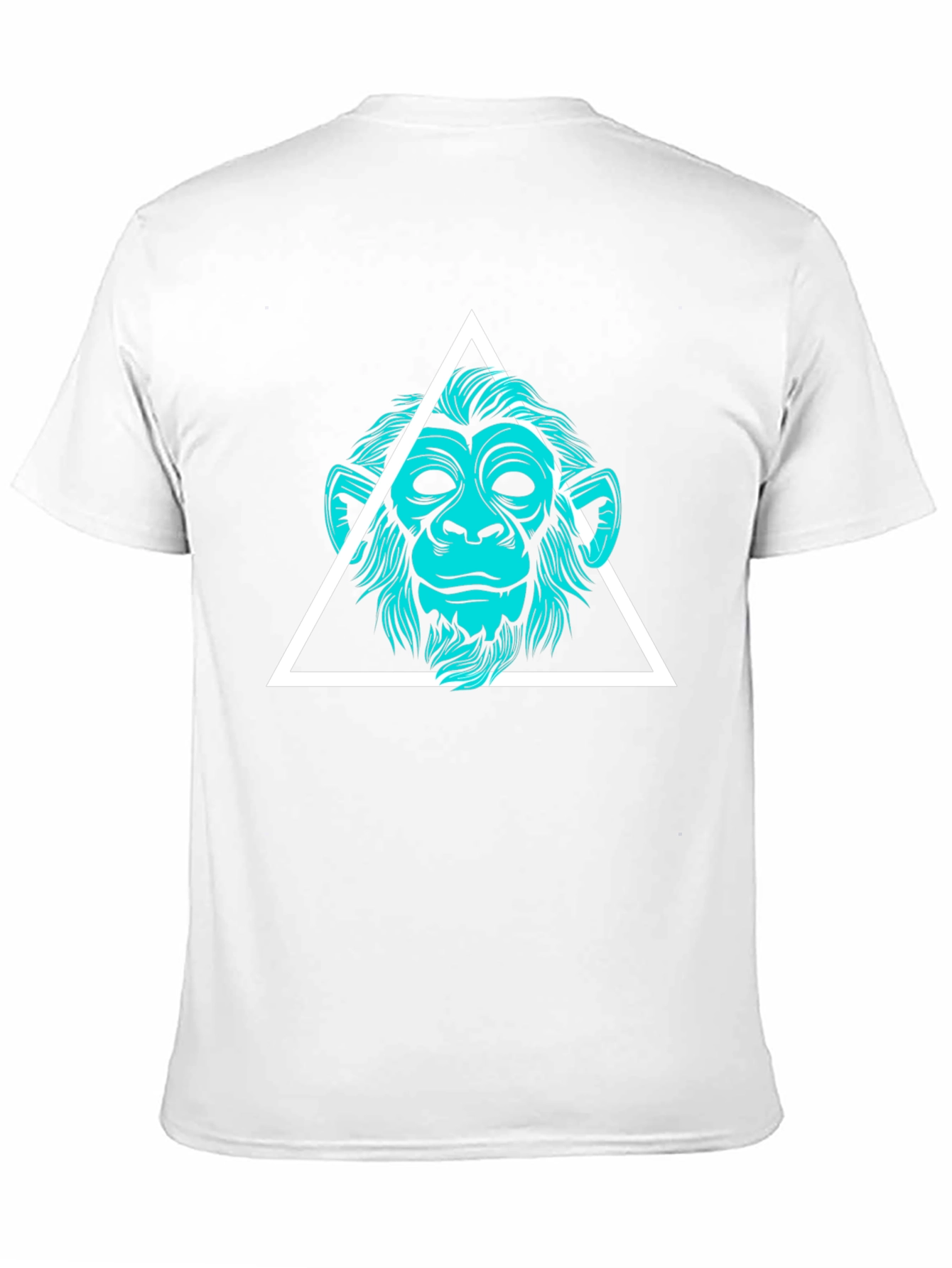 Geometric Monkey Graphic Tee