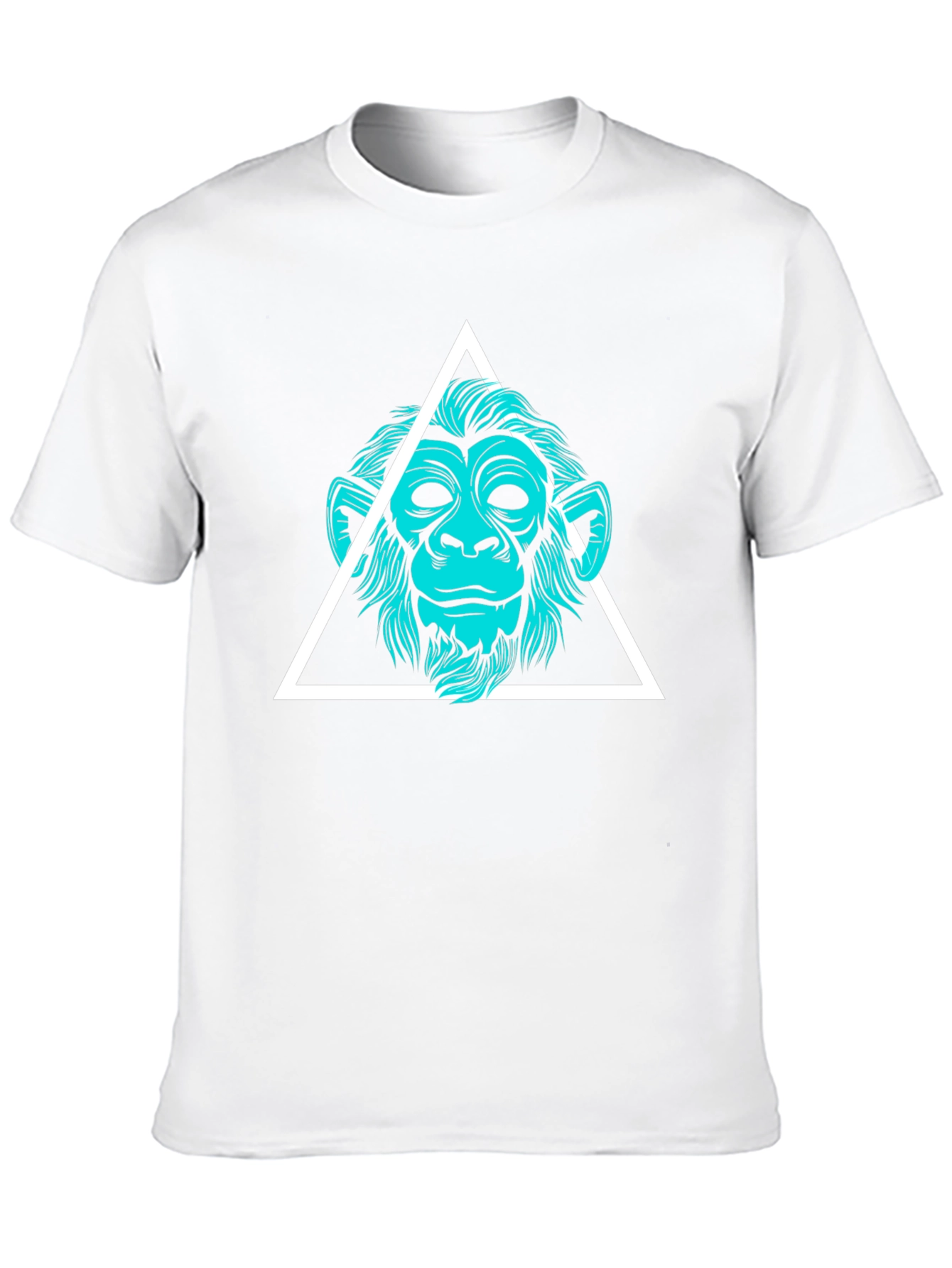 Geometric Monkey Graphic Tee