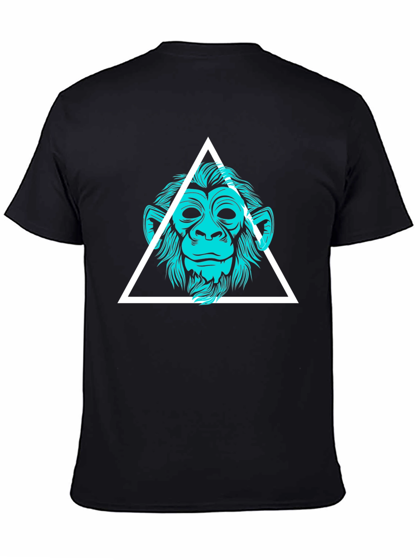 Geometric Monkey Graphic Tee