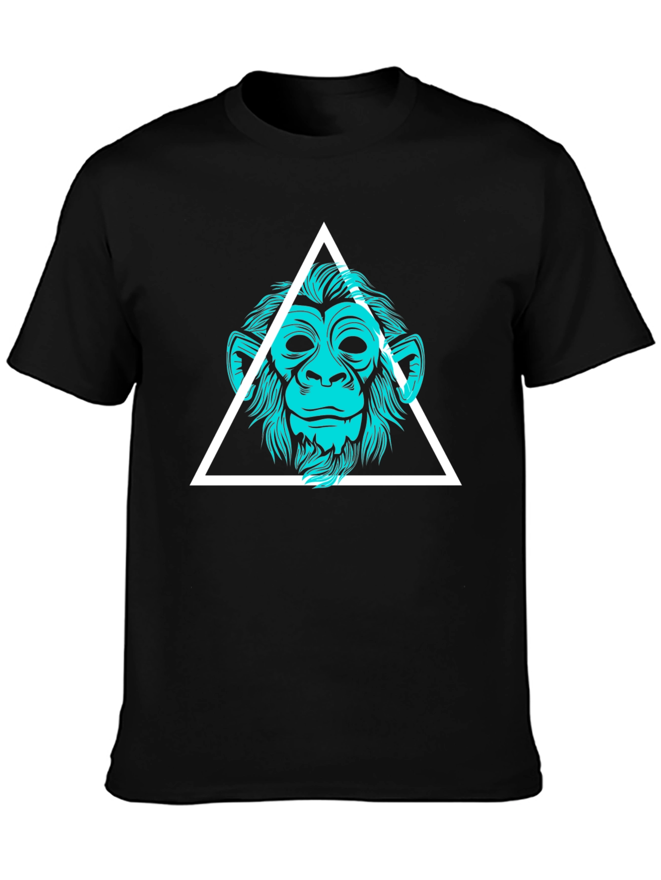 Geometric Monkey Graphic Tee