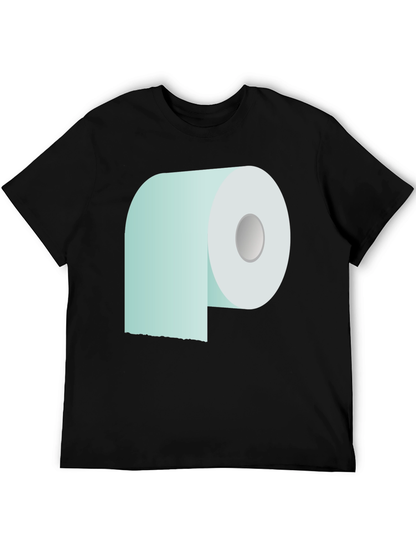 Toilet Paper Graphic Tee - Novelty Comfort