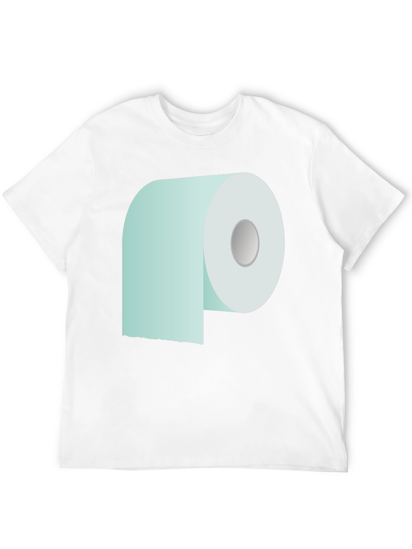 Toilet Paper Graphic Tee - Novelty Comfort