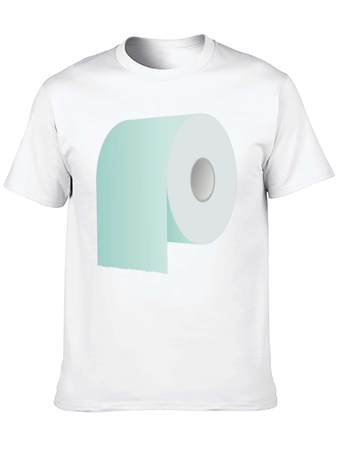 Toilet Paper Graphic Tee - Novelty Comfort