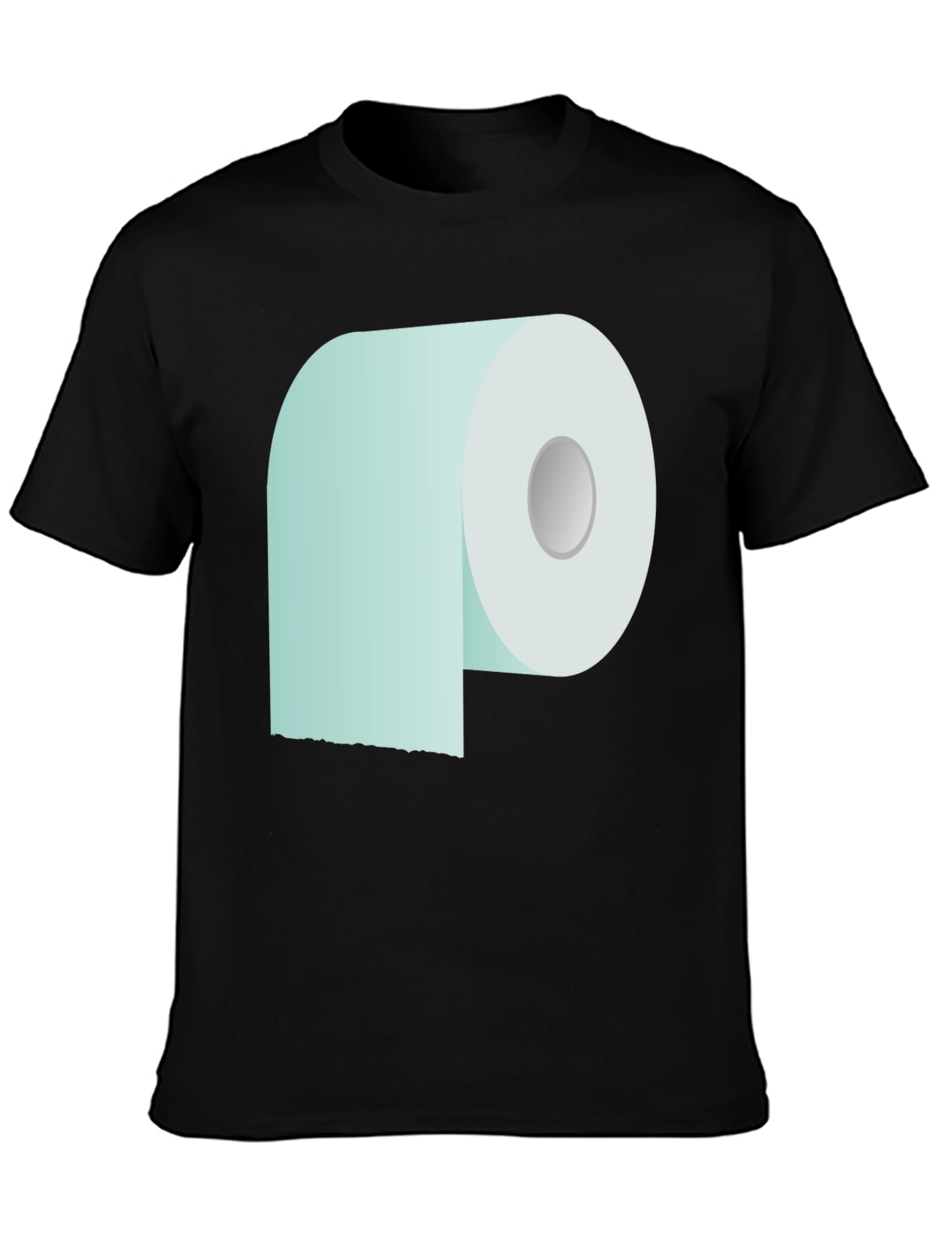 Toilet Paper Graphic Tee - Novelty Comfort