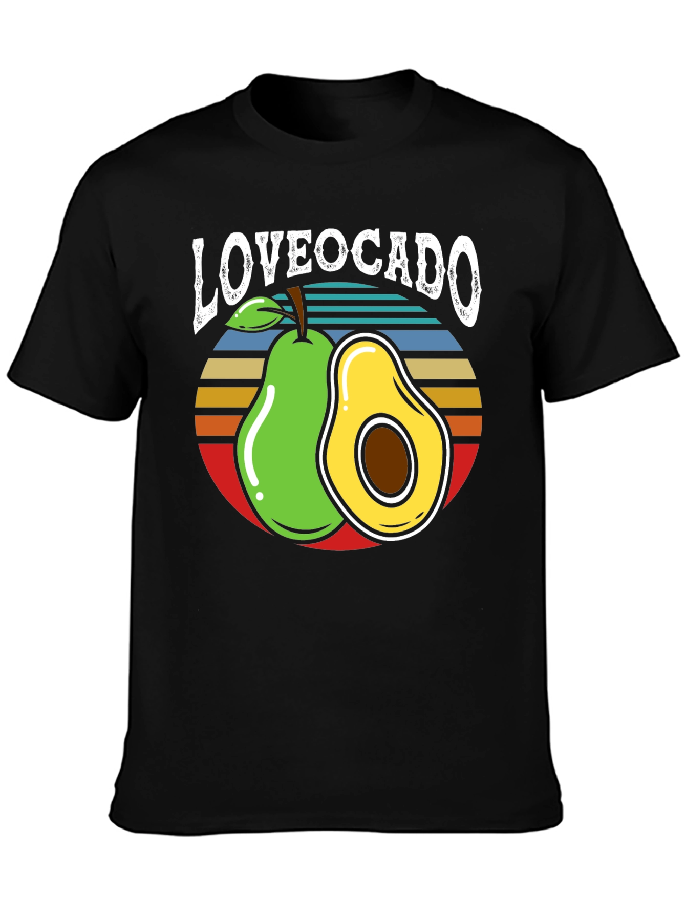 Loveocado Black Graphic Tee