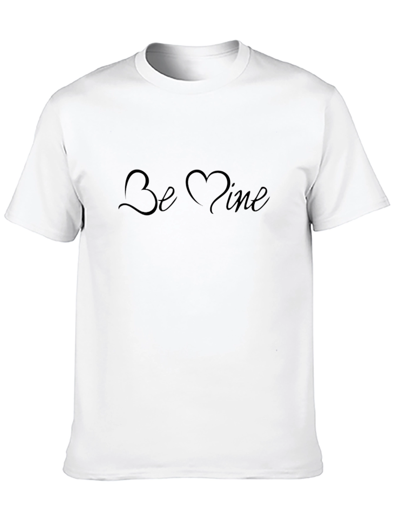 Be Mine Black Graphic Tee