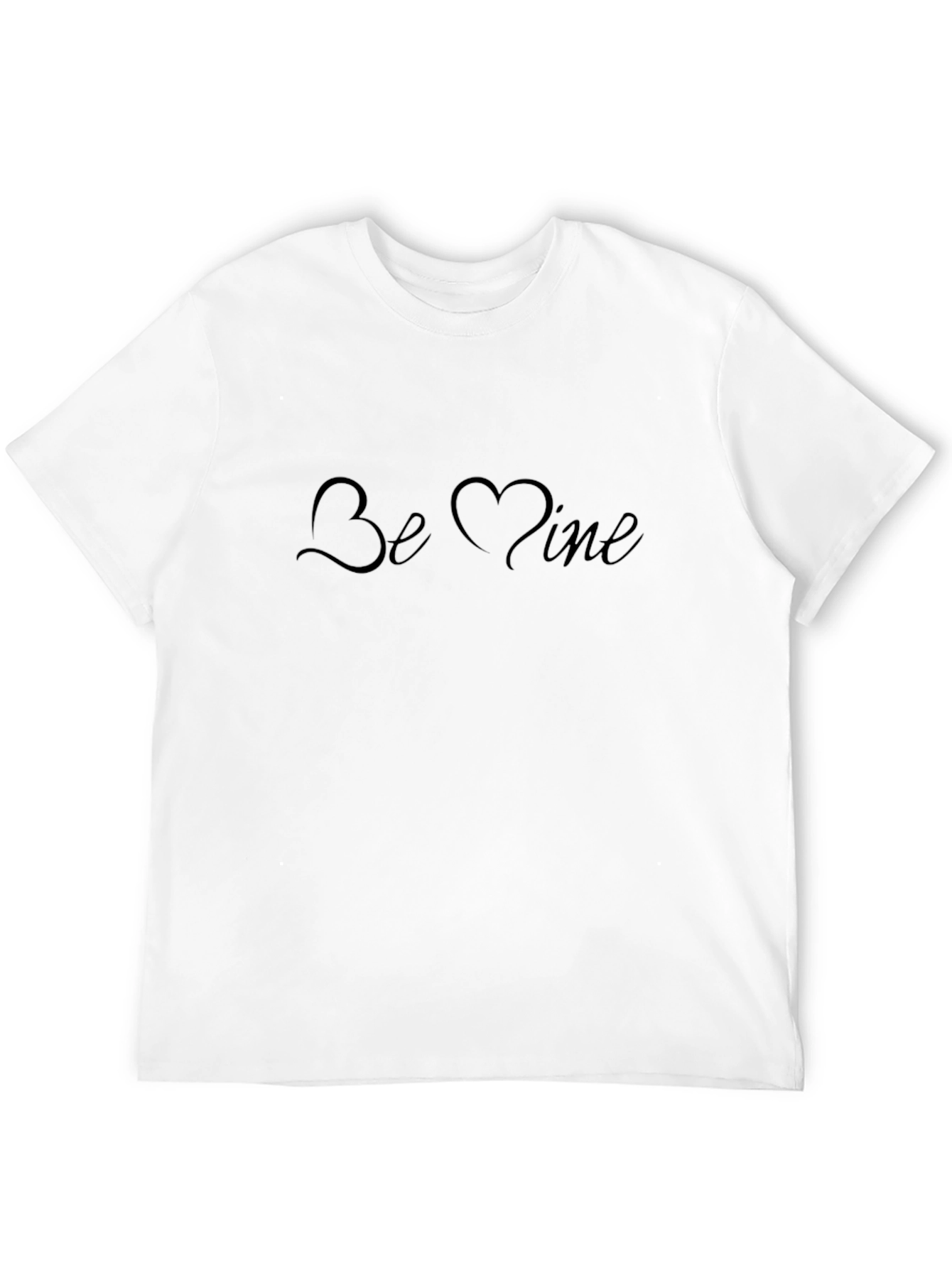 Be Mine Black Graphic Tee