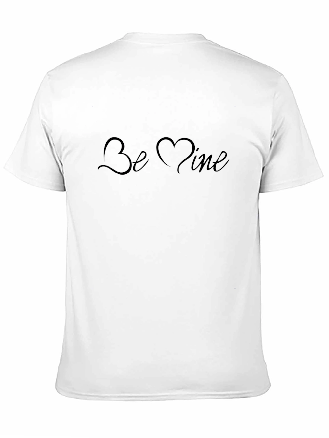Be Mine Black Graphic Tee