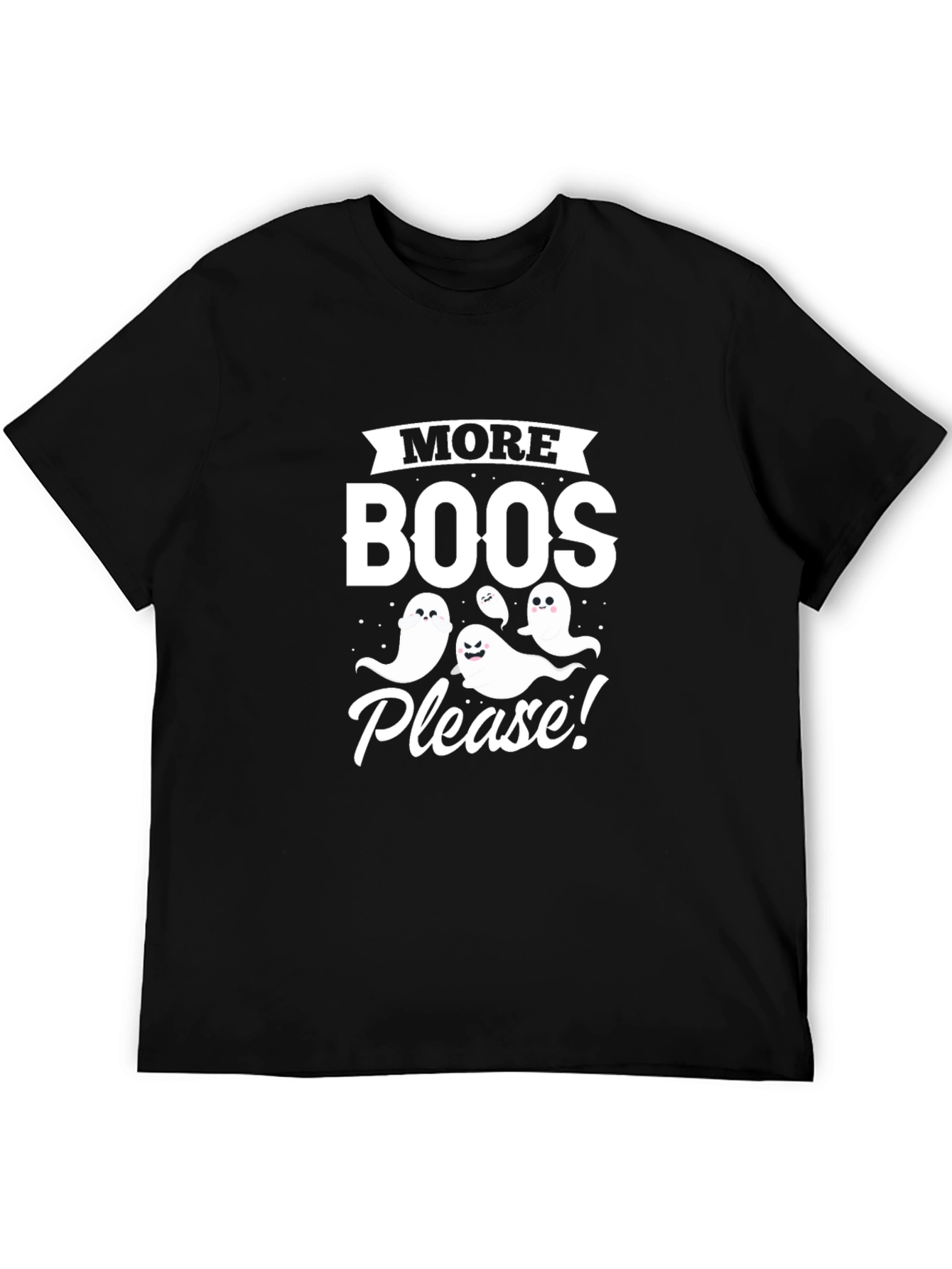 More Boos Please! Halloween Graphic T-Shirt