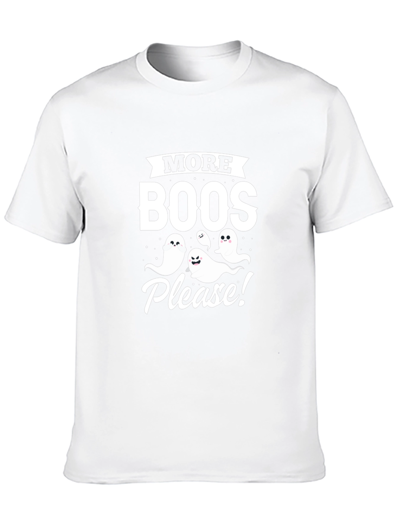 More Boos Please! Halloween Graphic T-Shirt