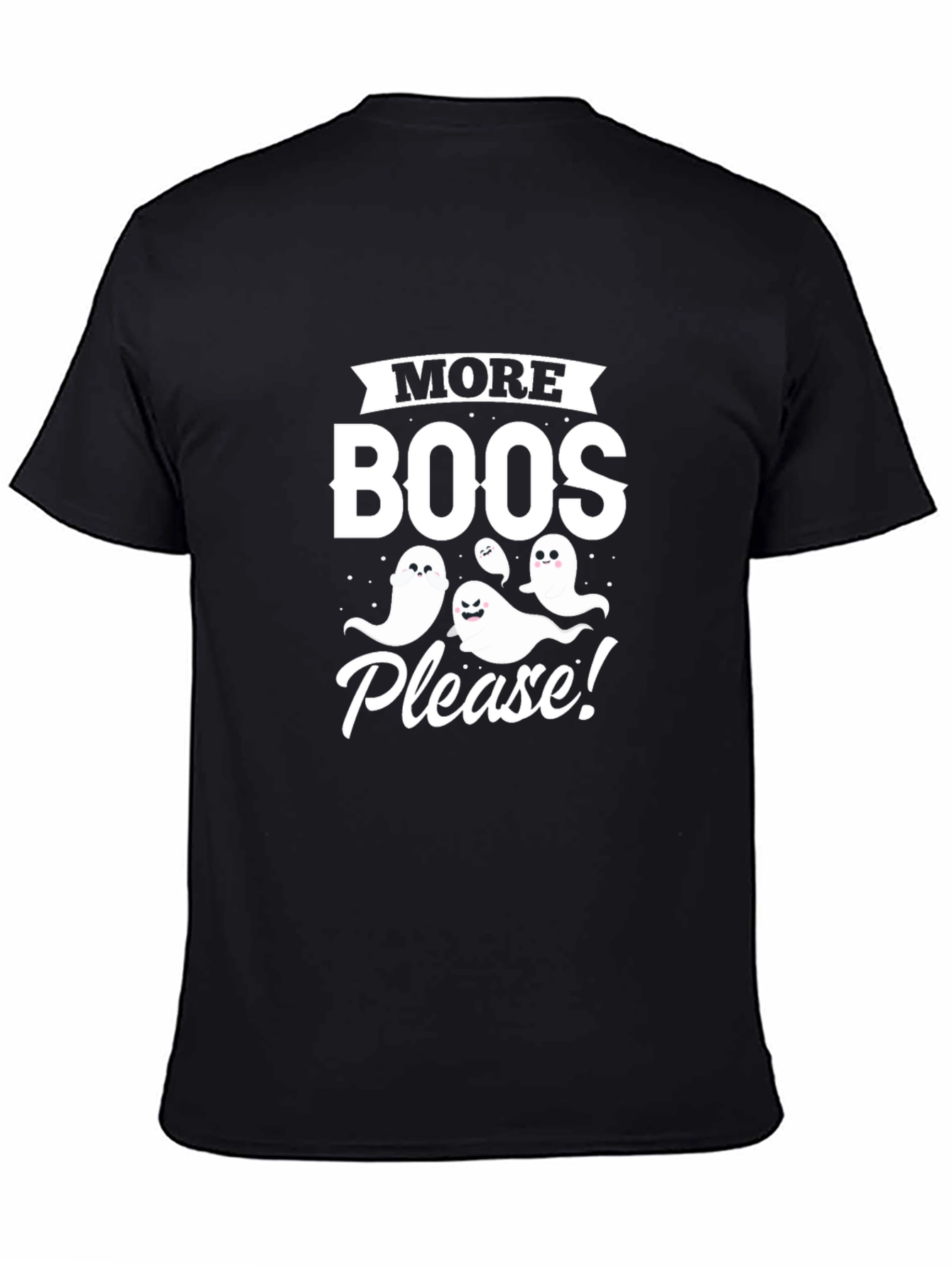 More Boos Please! Halloween Graphic T-Shirt