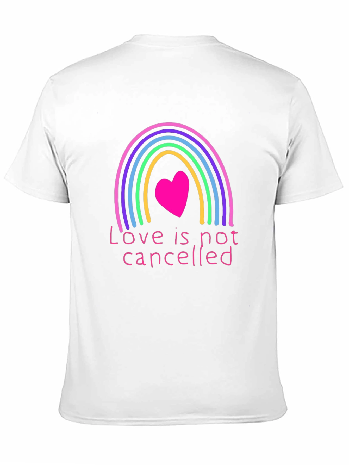 Love is Not Cancelled Rainbow Graphic Tee